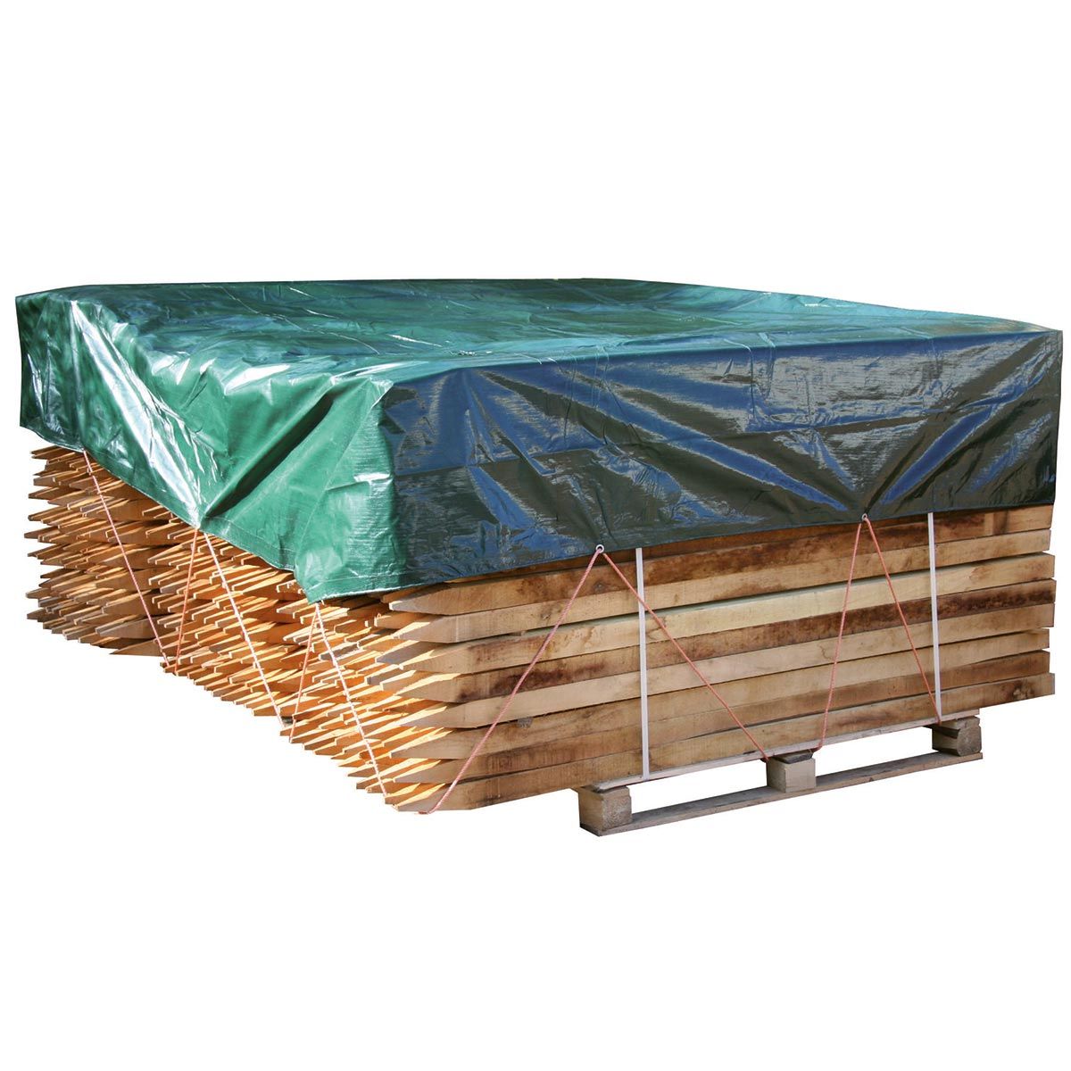 Kerbl Bâche de protection PolyGuard 210 g/m² avec œillets, 6 x 3 m