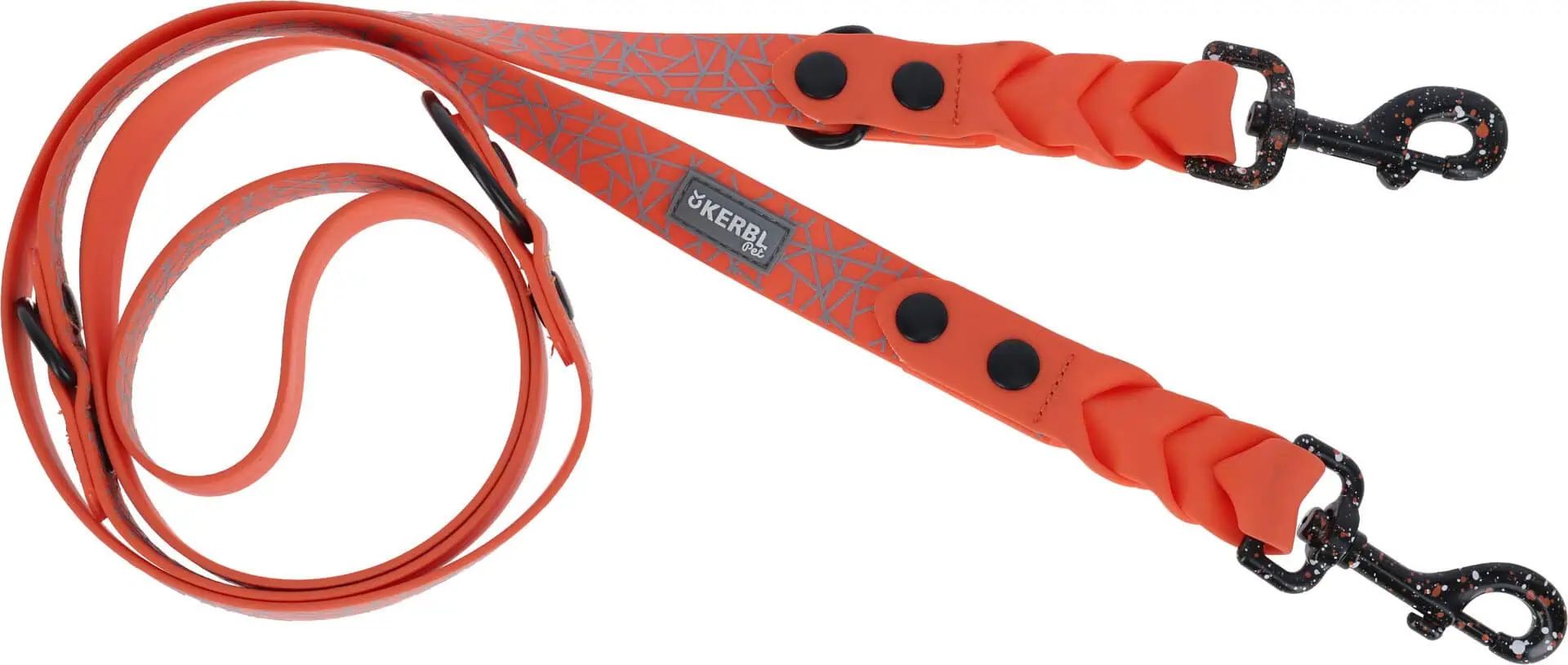 Laisse pour chien Puno réfléchissante, réglable 3 positions, 200 cm, produit en vrac