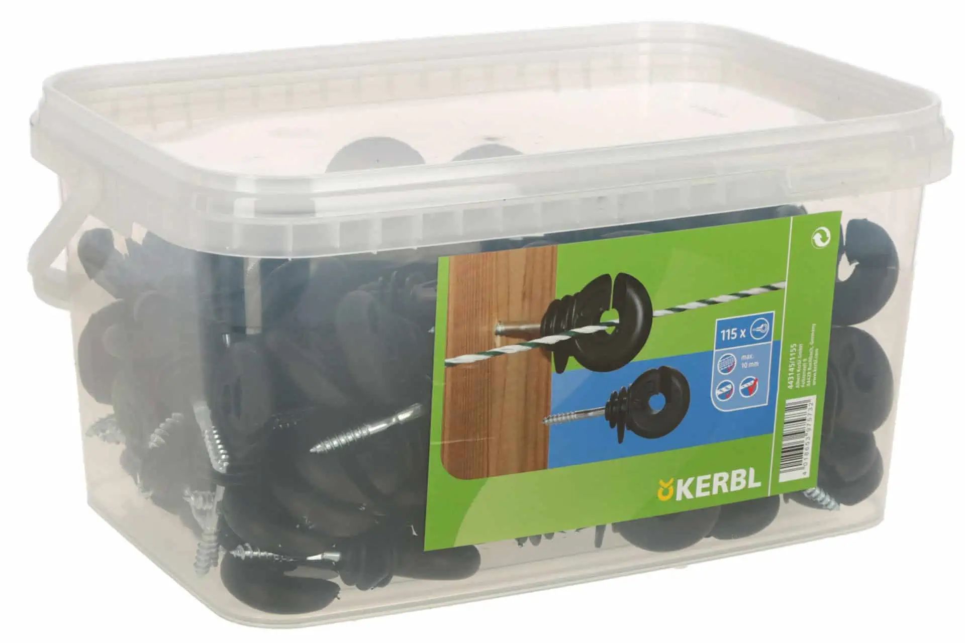 AKO Ring Insulator with Continuous Support, 115 pcs incl. Screwdriver, packaging