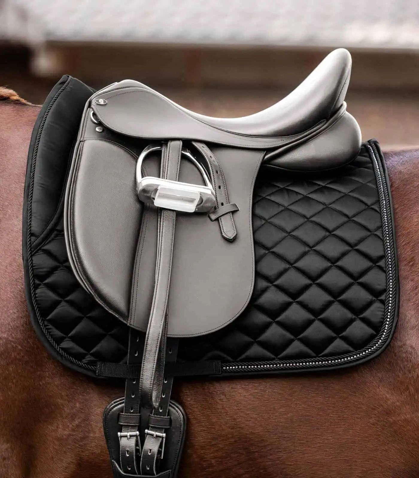 Chabraque Waldhausen Nepal, matière brillante et bande de strass, en utilisation