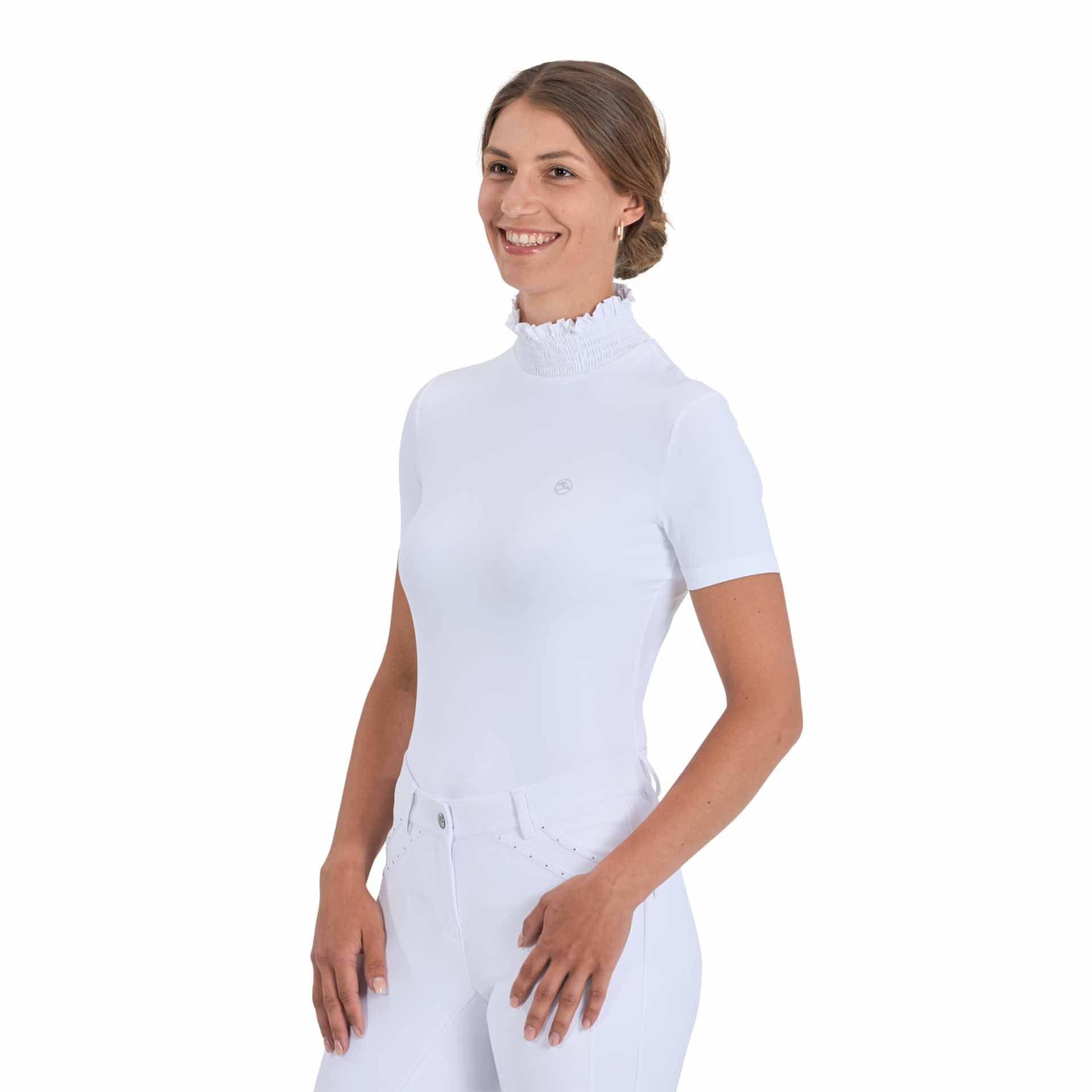 BUSSE Turnier-Shirt SILEDA S weiß