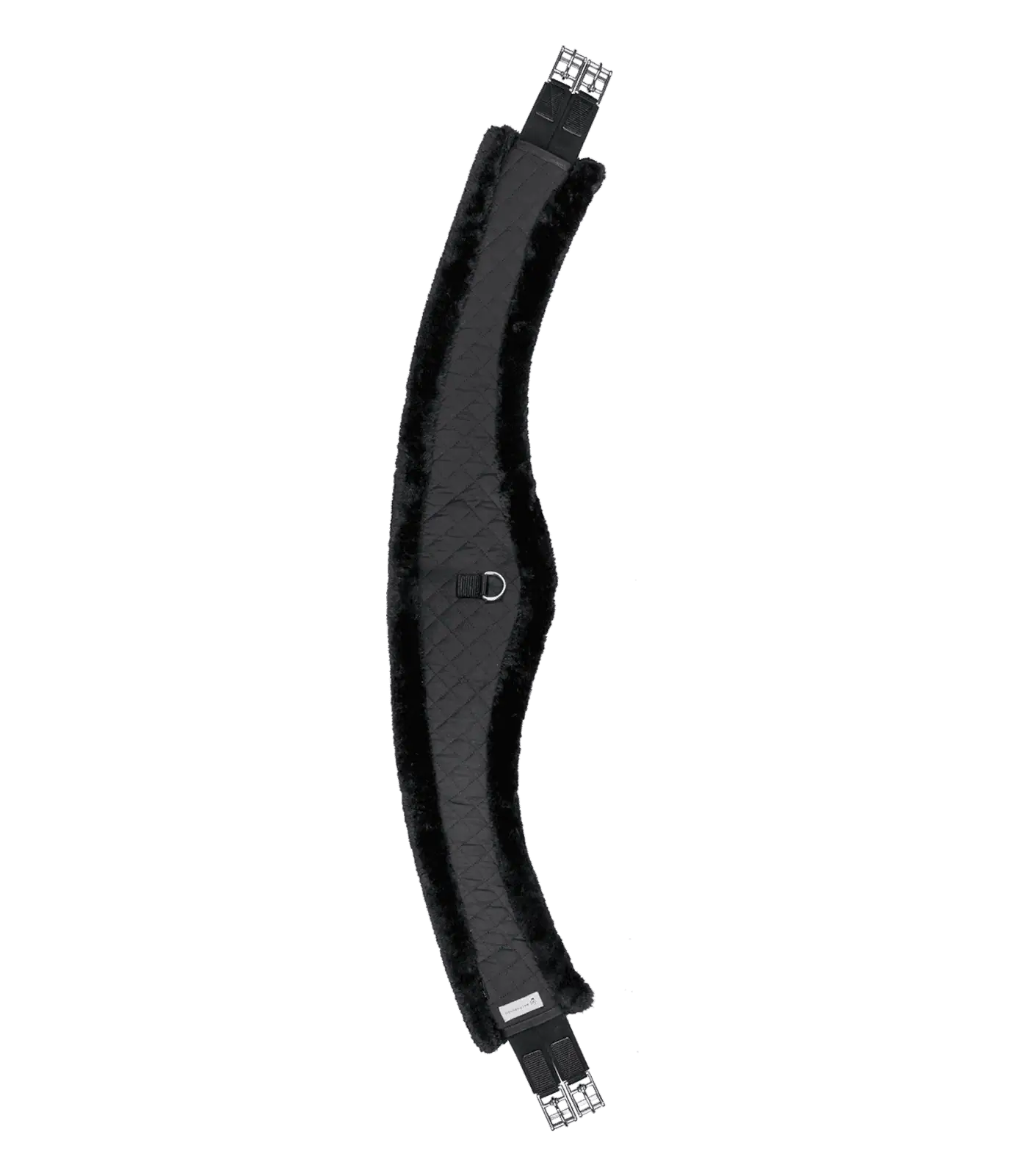Waldhausen Sangle longue Mond en fourrure Teddy pour chevaux ventrus