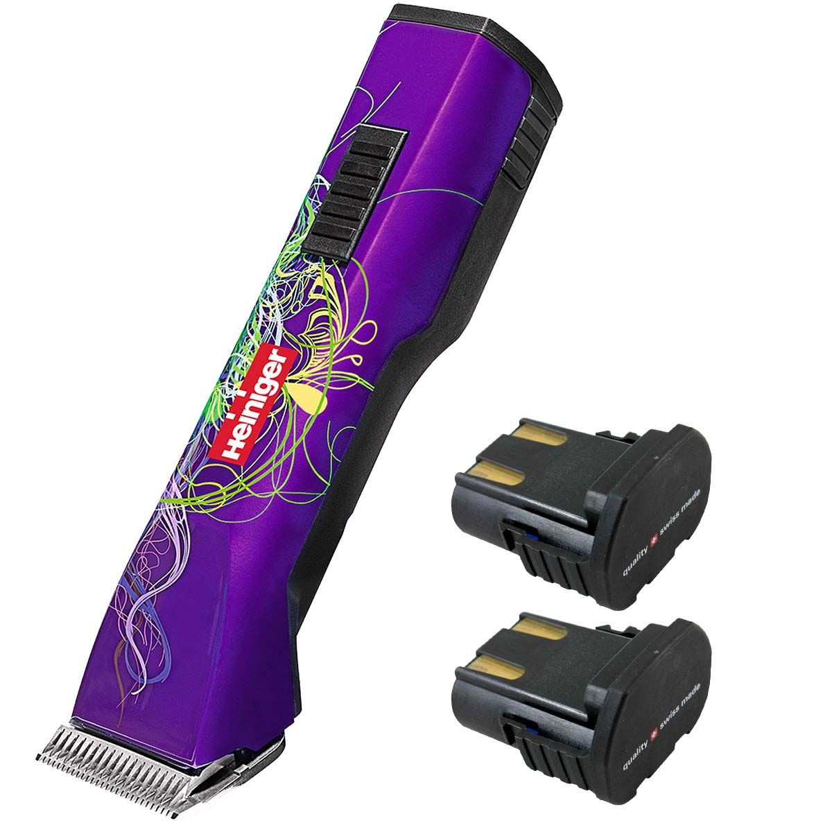 Heiniger Saphir Style Akku-Schermaschine, 2x Akku inklusive, Zubehör