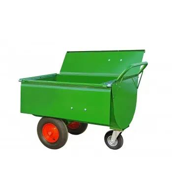 Futterwagen Typ 200 LL mit Deckel und Mineralbehälter