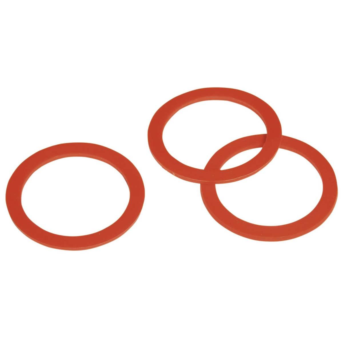 Joint d'étanchéité HIKO Kerbl, rouge, en plastique, pour robinet à vis, lot de 5