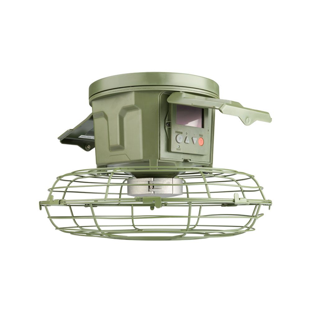 Eurohunt Evolution 2.0 game feeder 12 V, side view