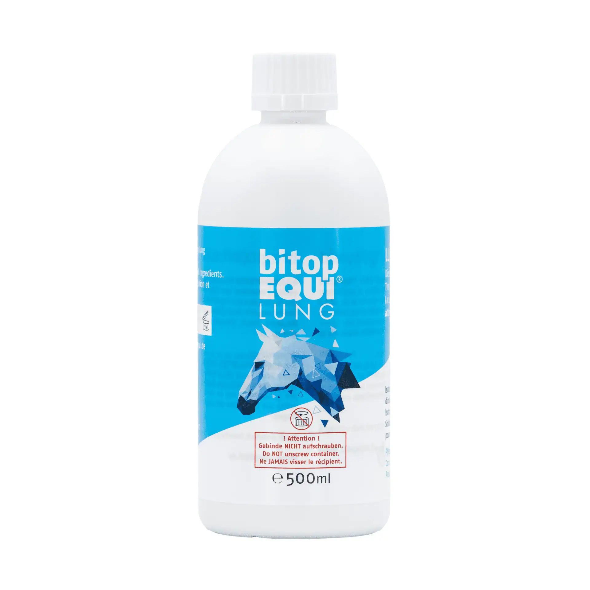 bitopEQUI LUNG Complete Nebuliser Solution for Horses, 500 ml