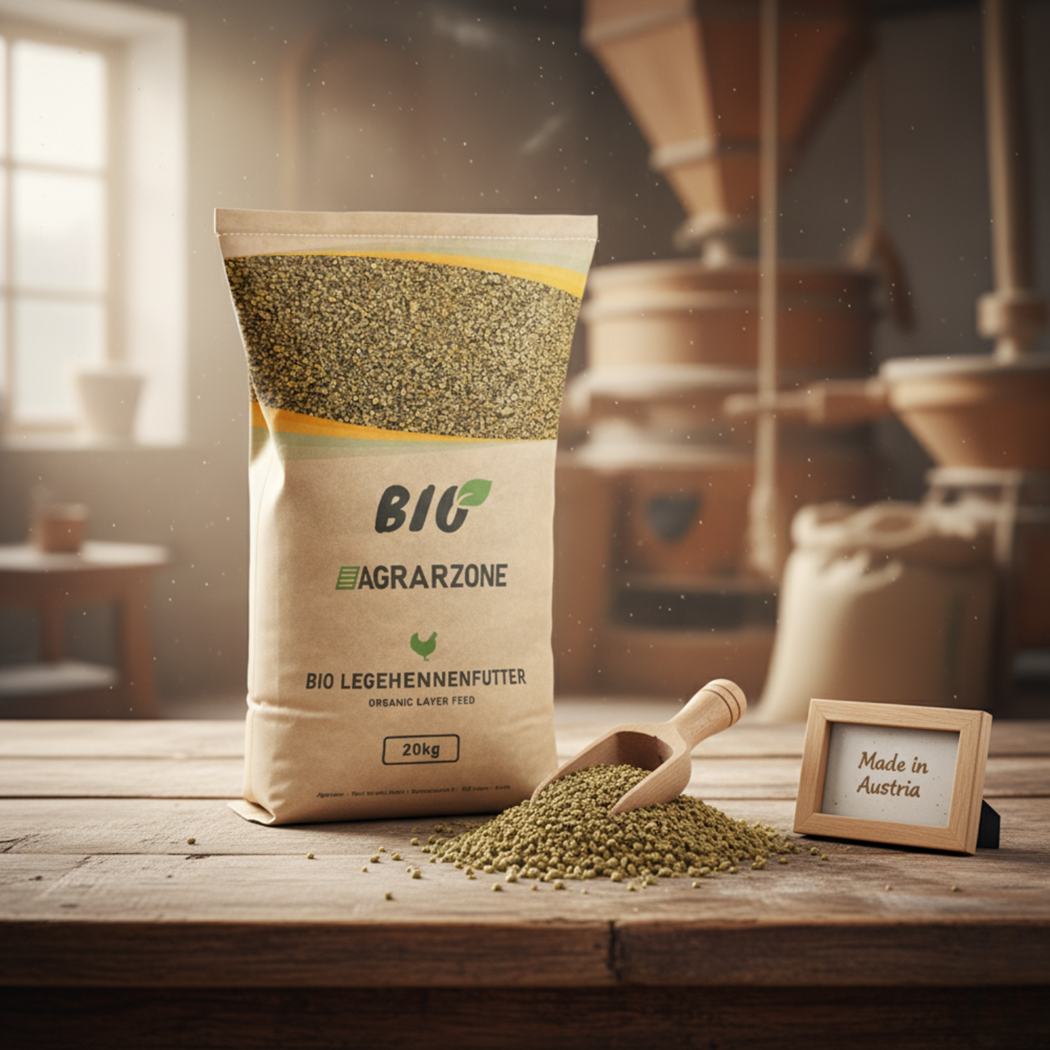 Agrarzone Hrană Bio pentru Pui Ouă Granulată Anti-Acarieni 20 kg, ambalaj