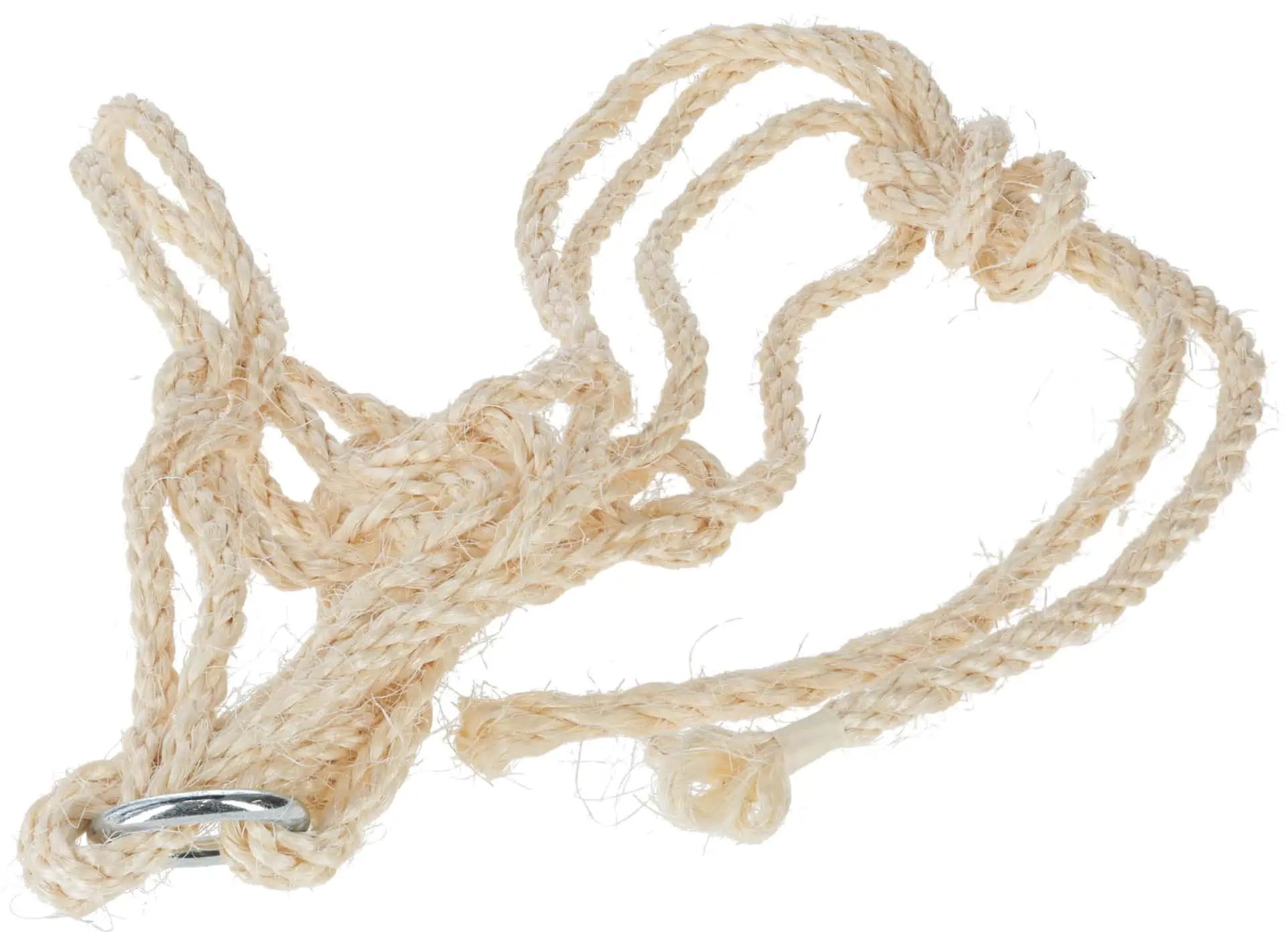 Kerbl Sisal Cattle Halter with Ring, Double, Natural