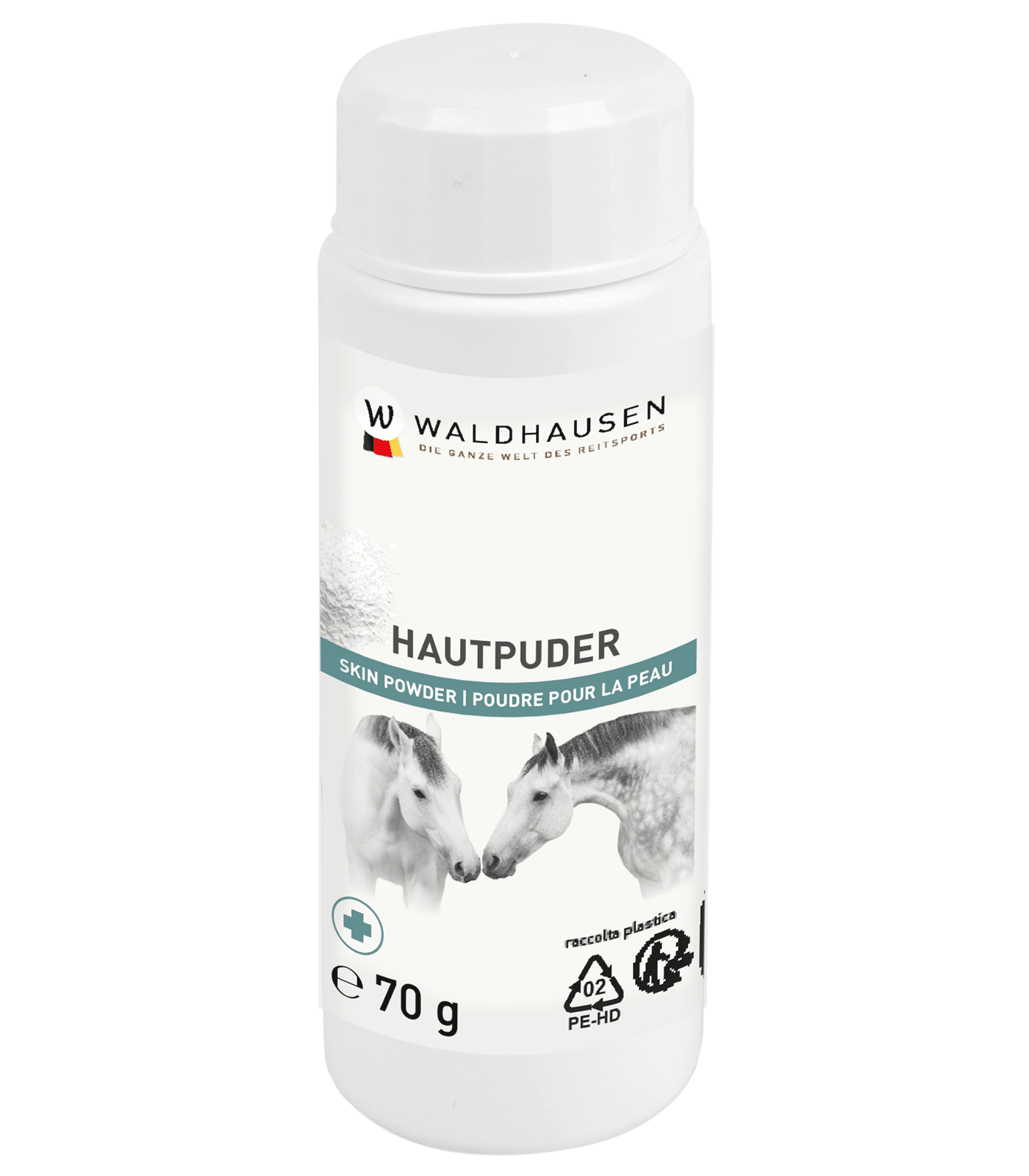 Waldhausen Hautpuder, 70 g – Pflegepuder für beanspruchte Haut