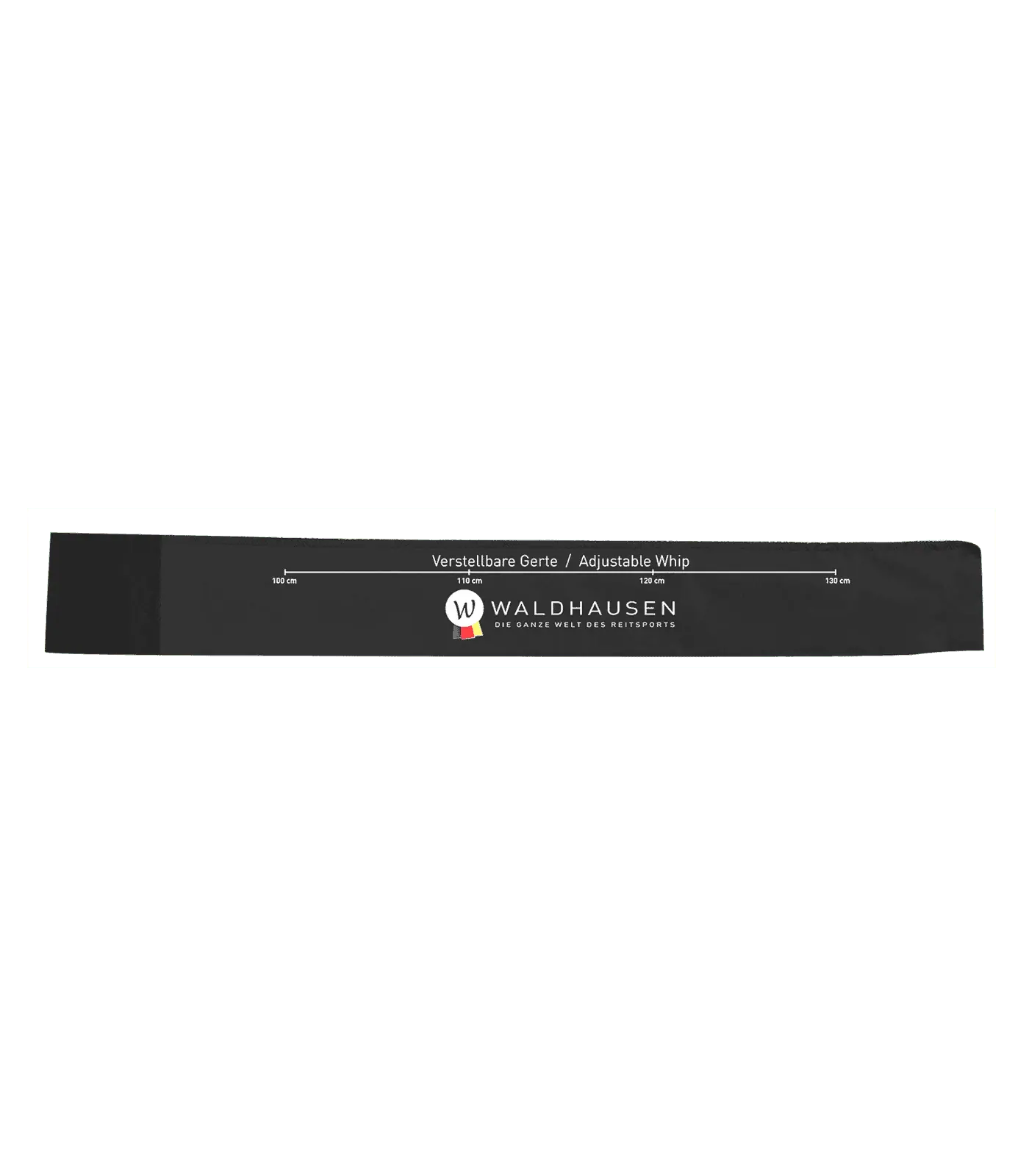 Cravache de dressage Waldhausen, réglable en continu, 100 - 130 cm, emballage