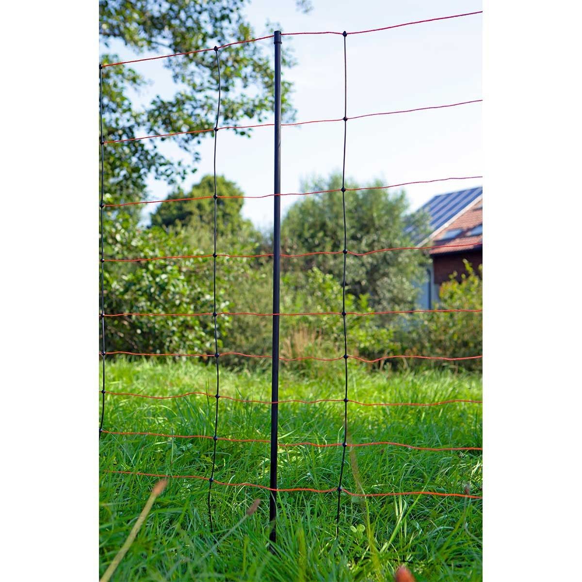 Ersatzpfahl für TitanNet Schafnetz, Einzelspitze, schwarz 90 cm