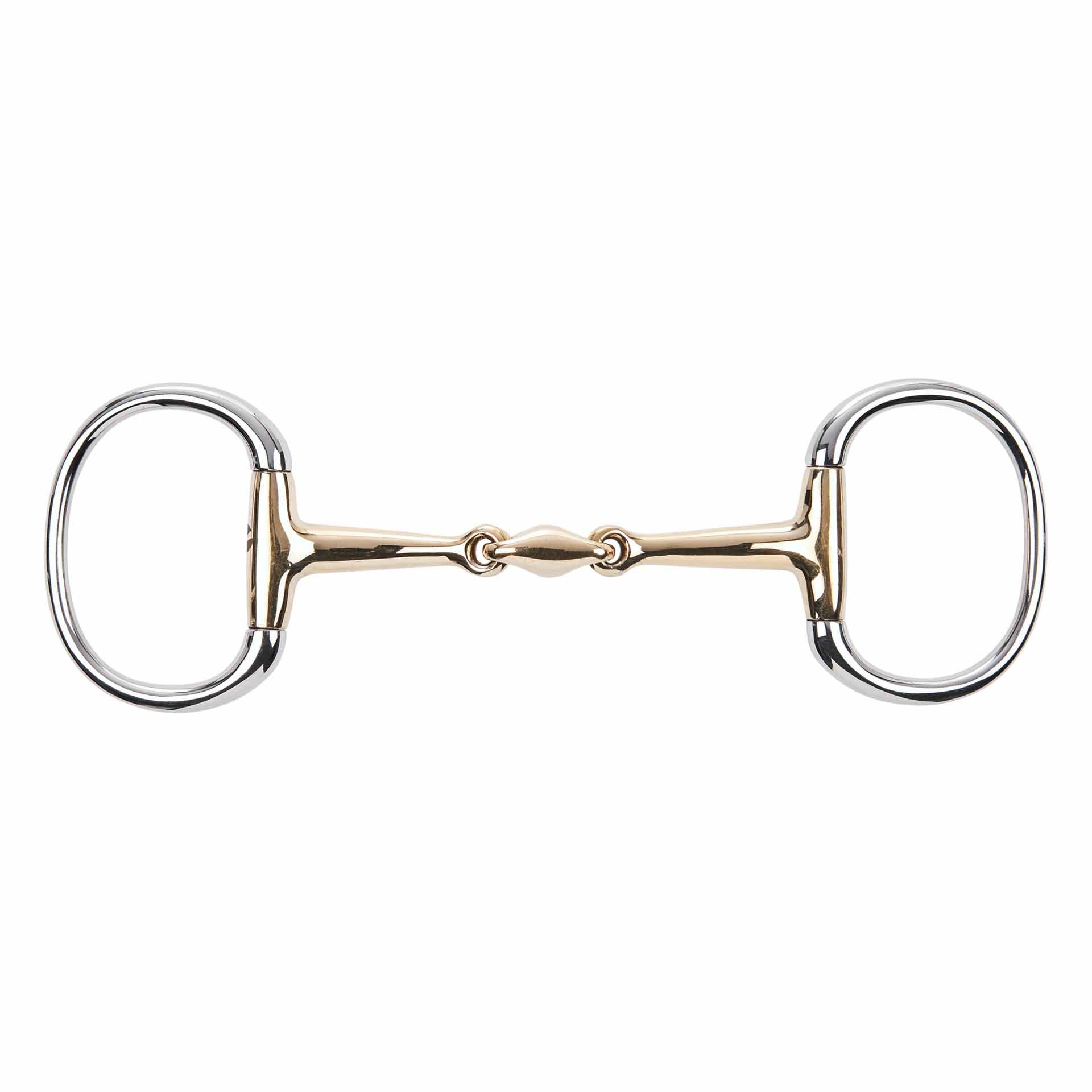 Mors à olives BUSSE KAUGAN, double brisure, mors de bridon
