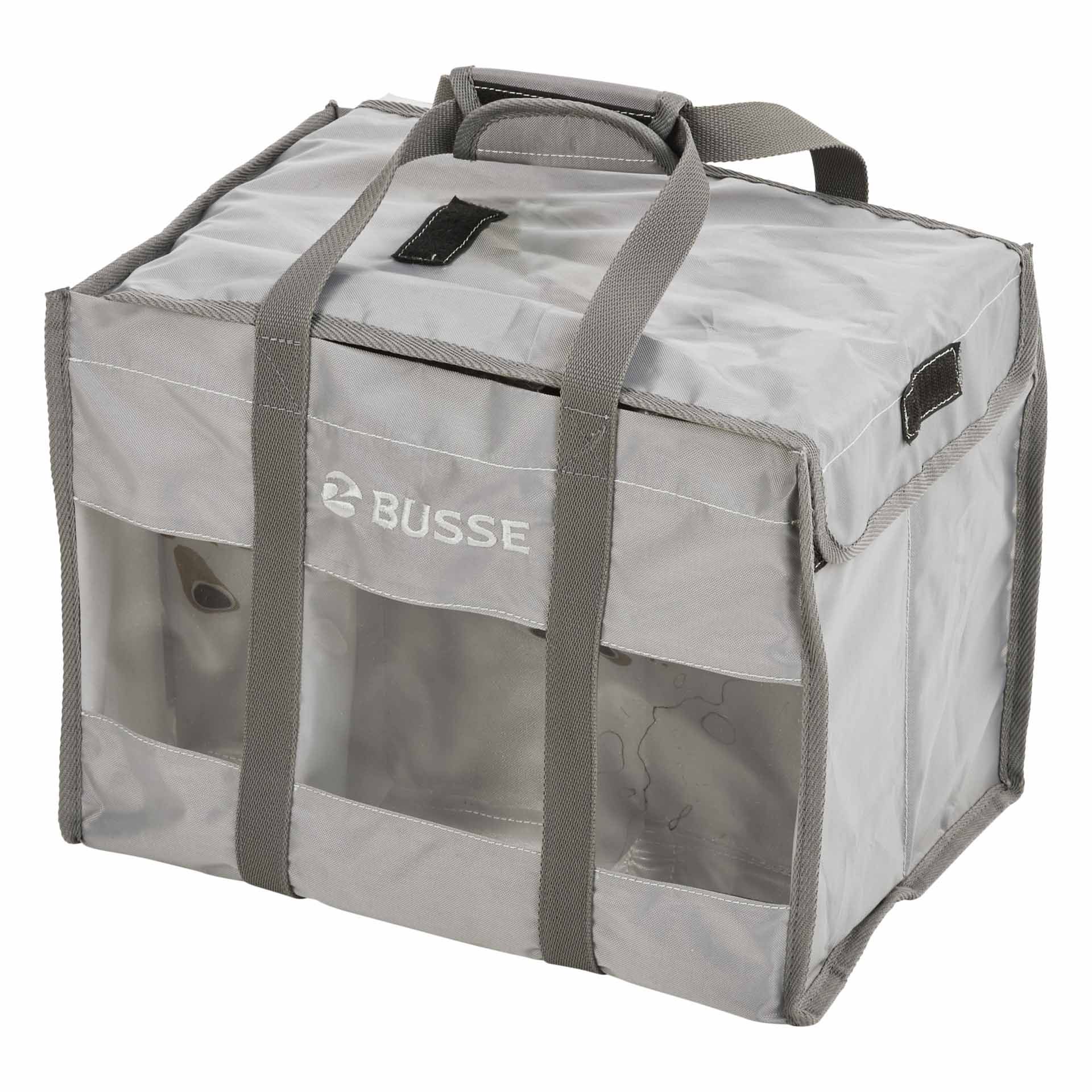 BUSSE Pántos táska RIO 36x28x25 szürke/szürke