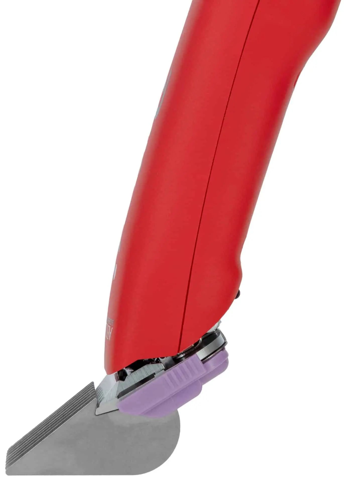 Aesculap SnapOn-kamfäste, kamtänder i rostfritt stål, detaljbild, tänder