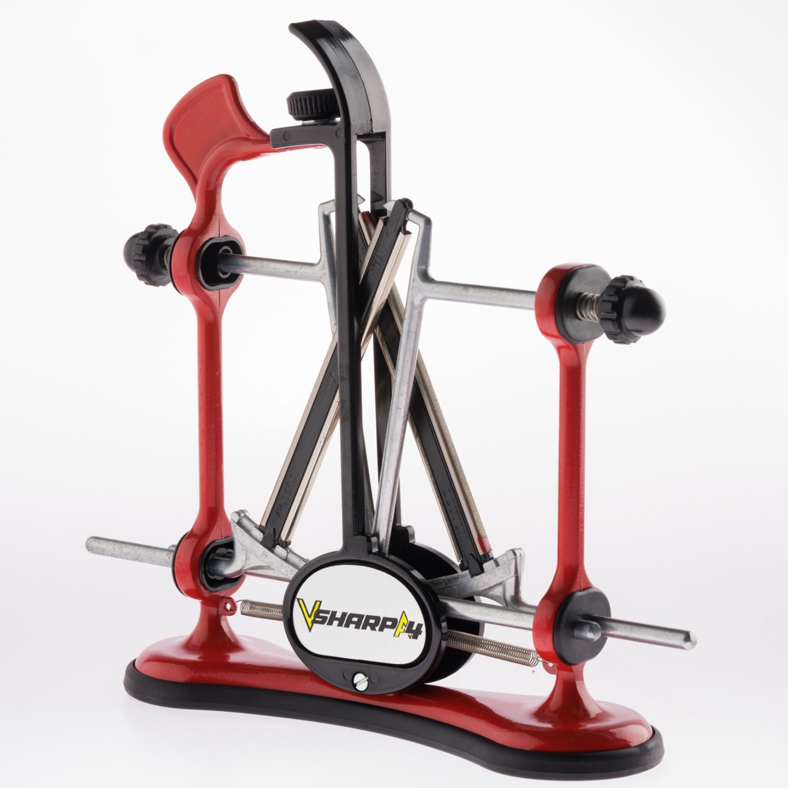 Aiguiseur de couteaux V-Sharp A4 rouge