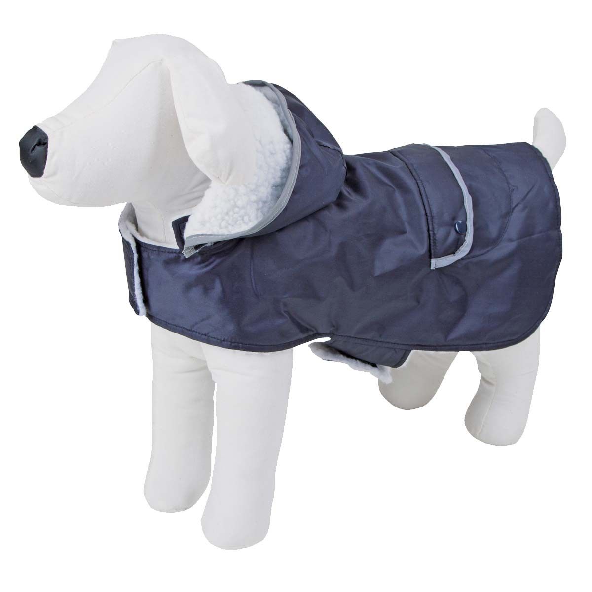 Kerbl Cappotto per Cani TEDDY, impermeabile e antivento con cappuccio