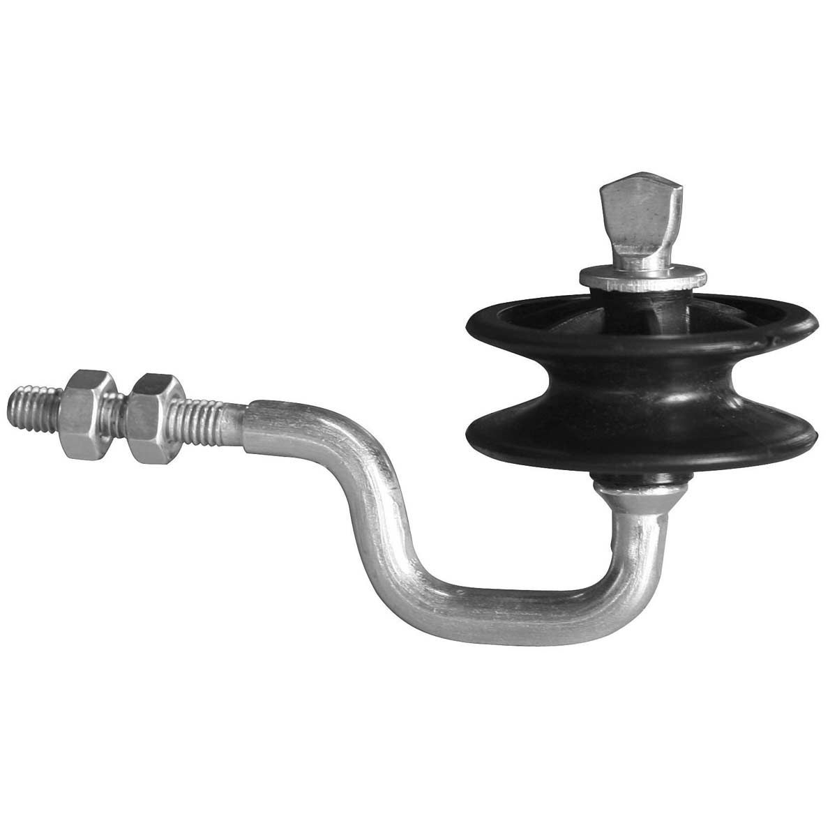 25x Isolateur d'angle avec tige fileté m6