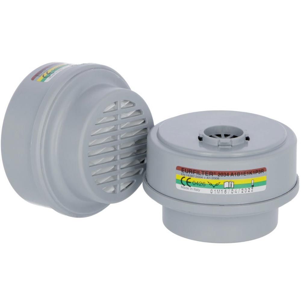 Paire de filtres de rechange pour masque respiratoire VULCANO ABEK1P3