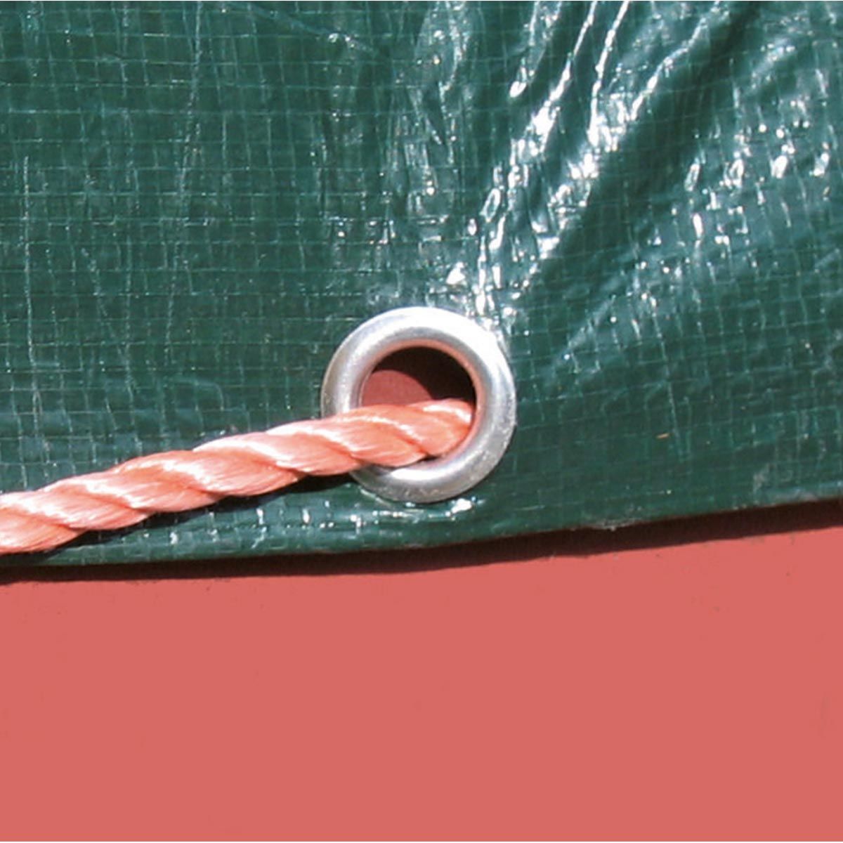 Kerbl Bâche de protection PolyGuard 210 g/m² avec œillets, 6 x 3 m