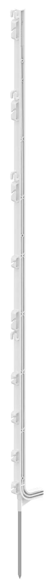 AKO Premium Plastic Fence Post 147 cm White, Pack of 5