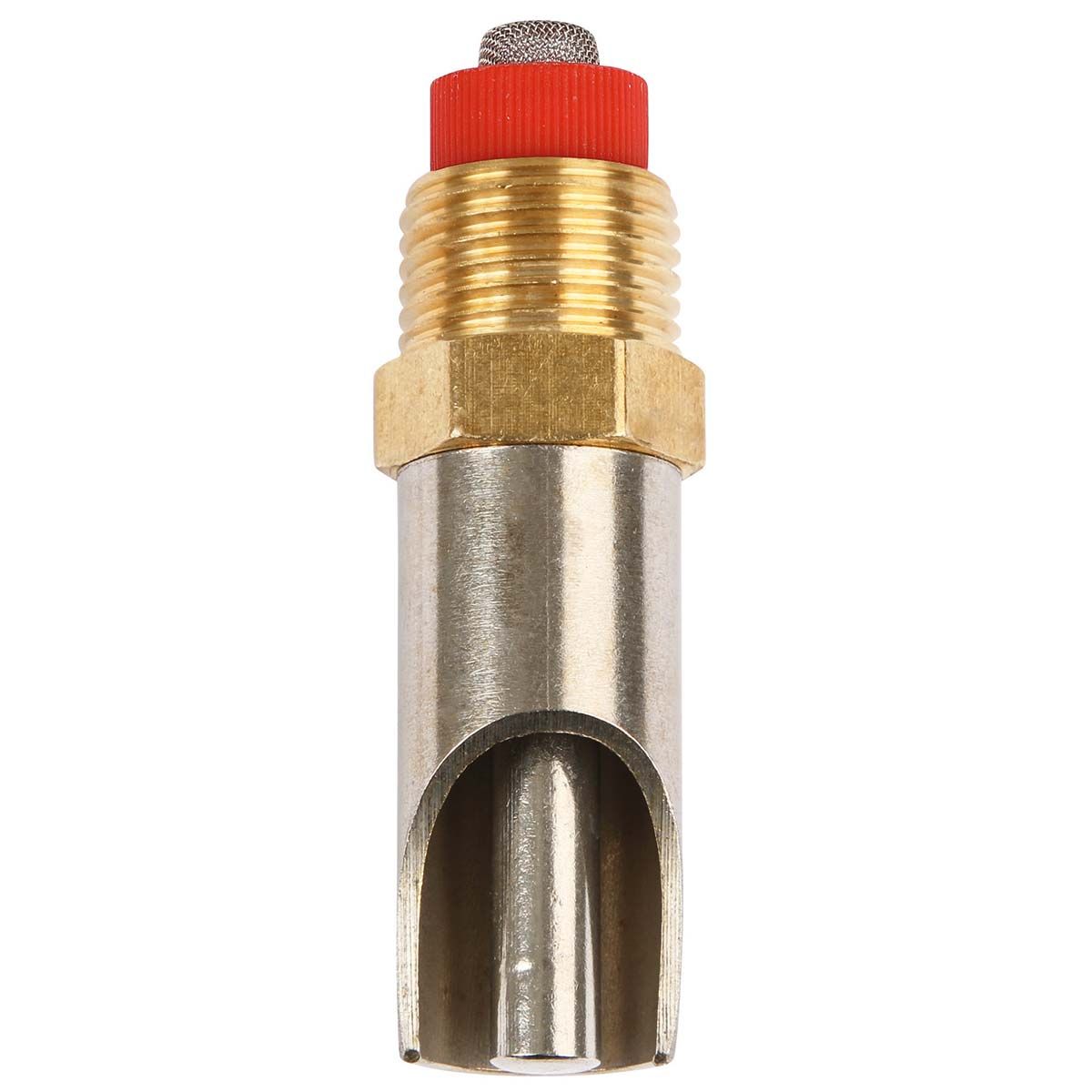 Kerbl Harapócsonk Sárgaréz/Rozsdamentes Vékony Nyomáskúp Sertéseknek, 1/2"-1/2" I 63 x 8 mm