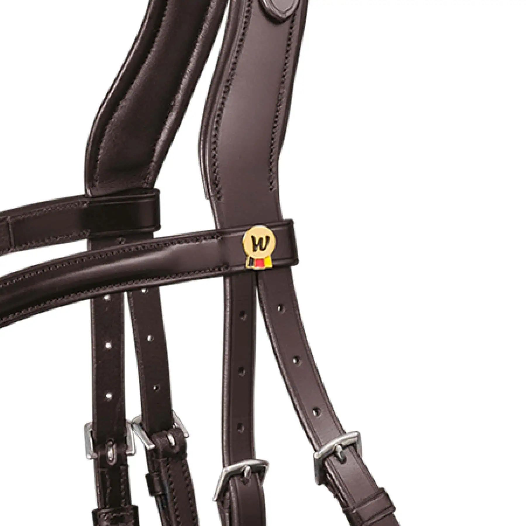 Waldhausen Trensenzaum S-Line Sensation, Englisch kombiniert, braun Cob