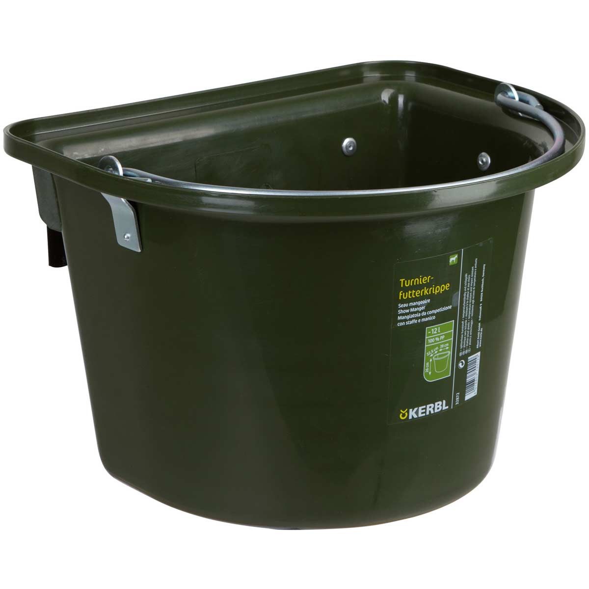 Kerbl Mangeoire de concours avec support de suspension 12 L