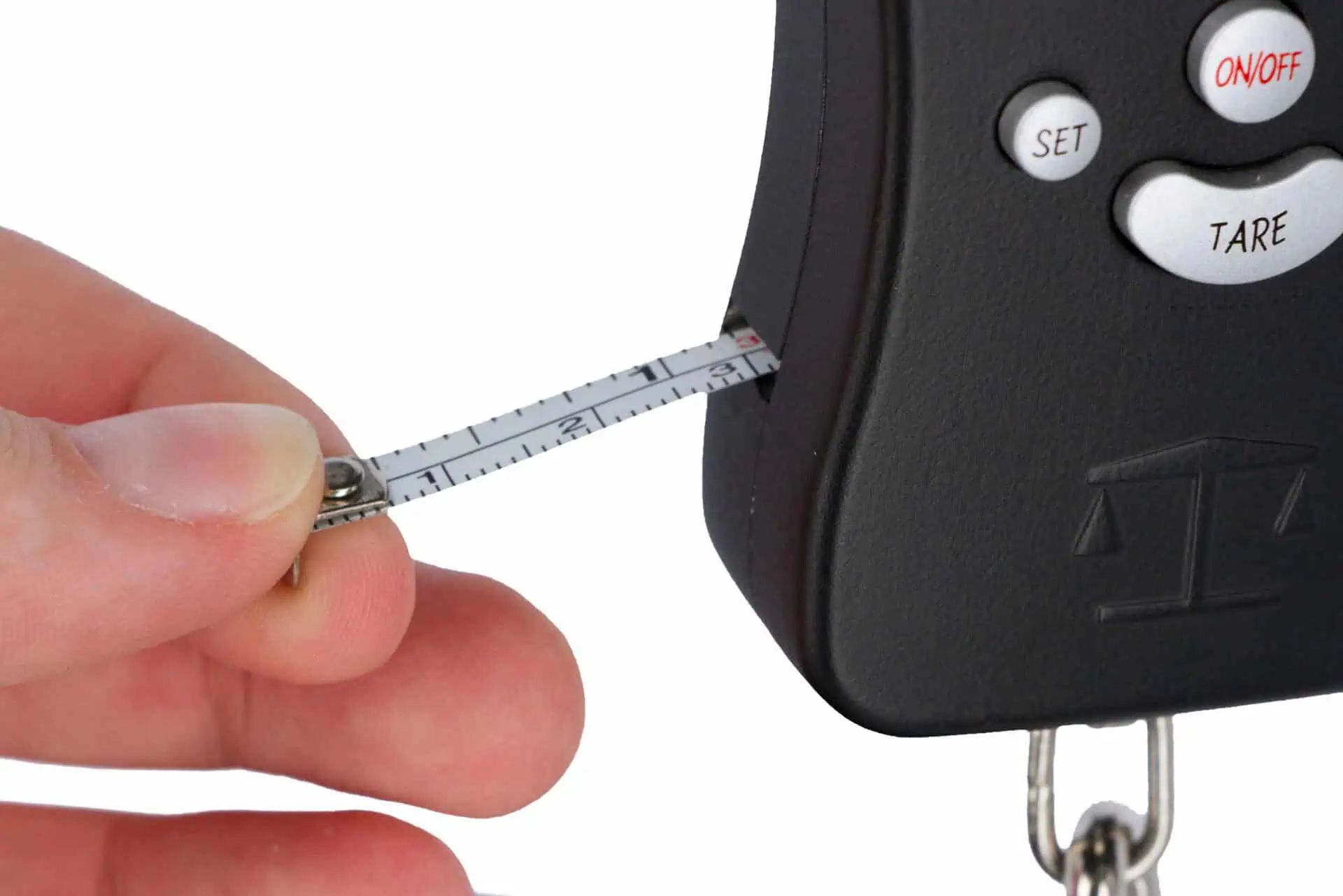 Kerbl Bilancia sospesa DigiScale 50 digitale fino a 50 kg, comandi, in mano