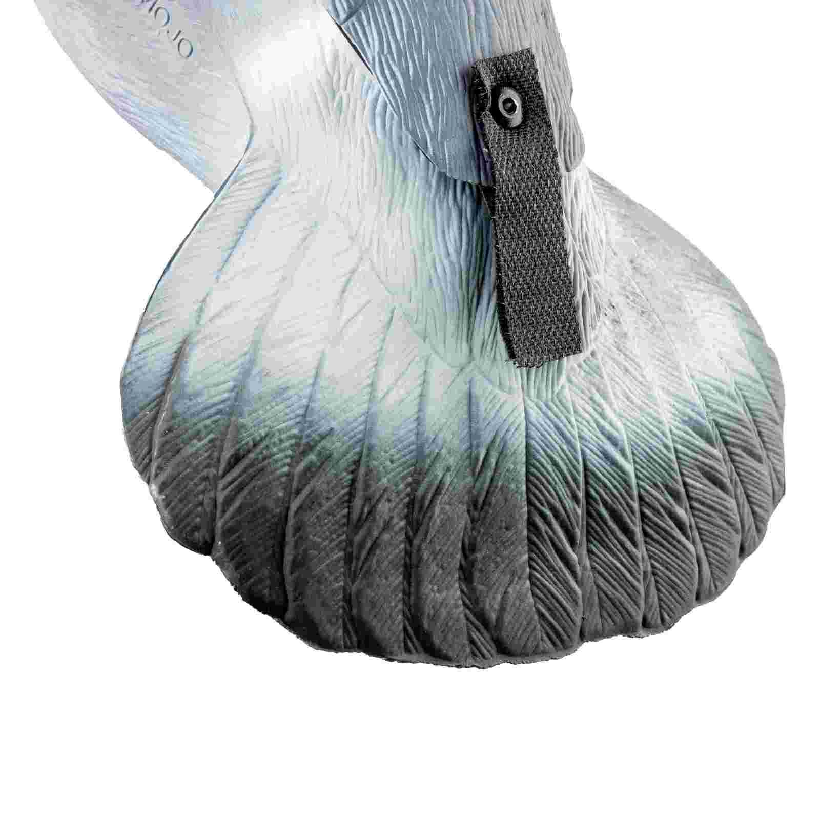 Mojo Pigeon/ Ringeltaubeattrappe, Detailansicht