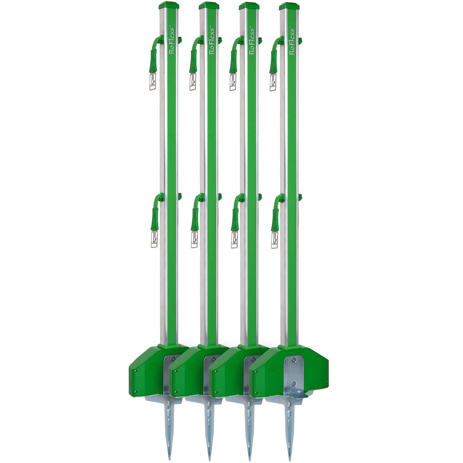 RoFlexs Basic 145 Set Zaunsystem für mobilen Weidezaun, Set