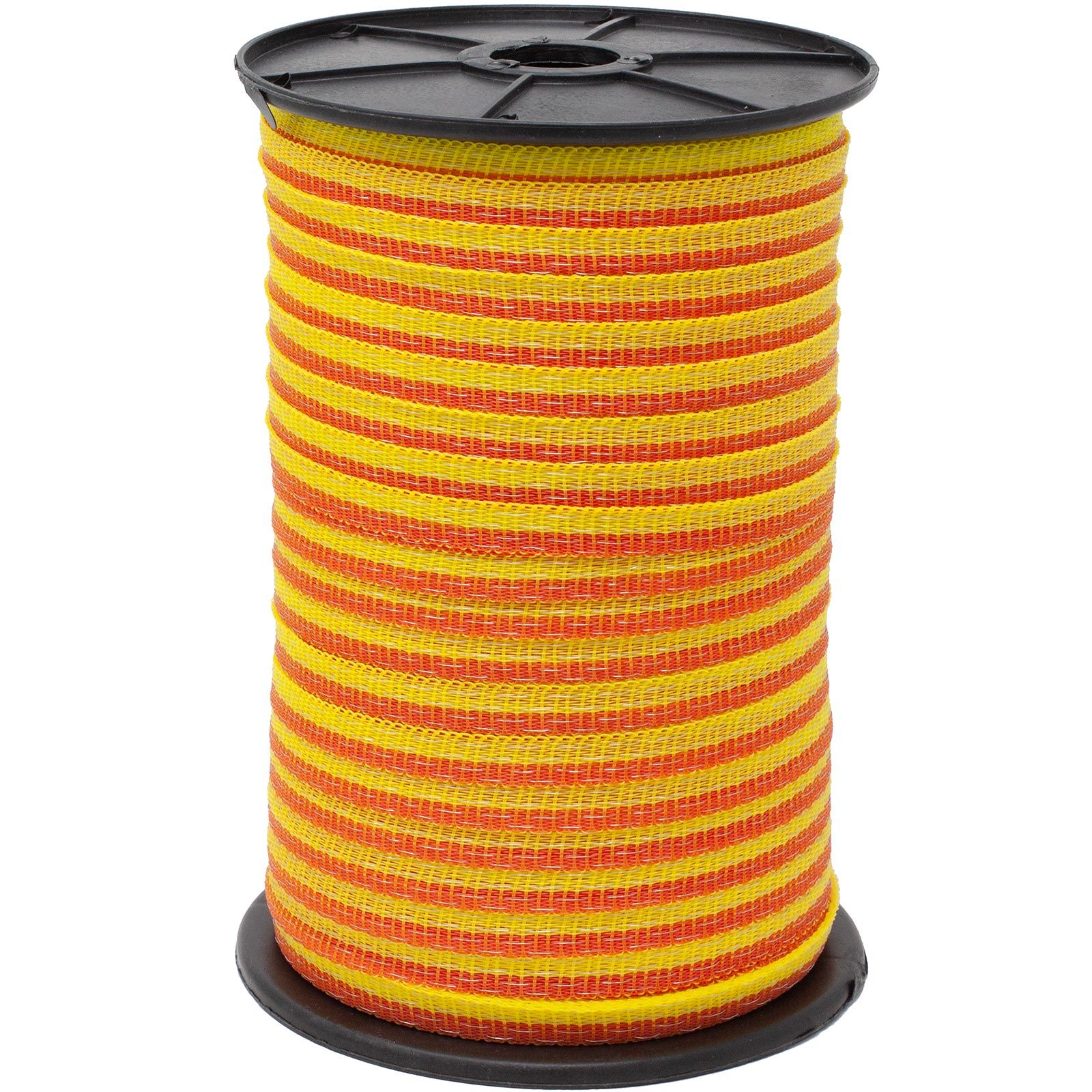 Agrarzone Weidezaunband Basic 10mm, 4x0.16 Niro, gelb-orange 1000 m x 10 mm
