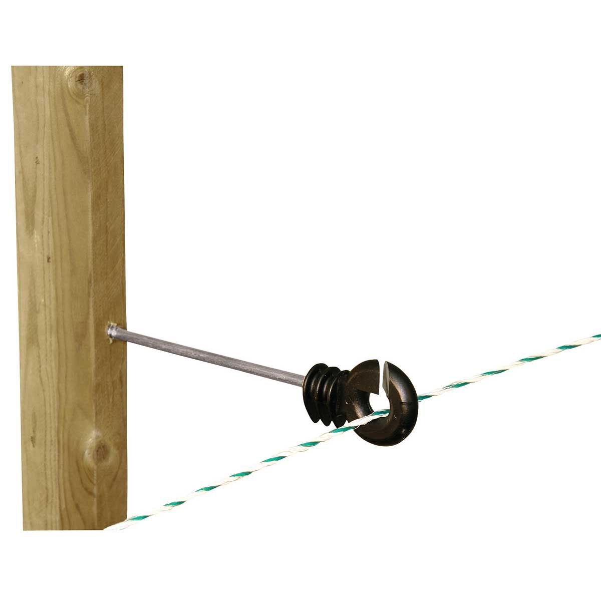 AKO Isolateur écarteur annulaire à long manche, support droit 22 cm, lot de 10