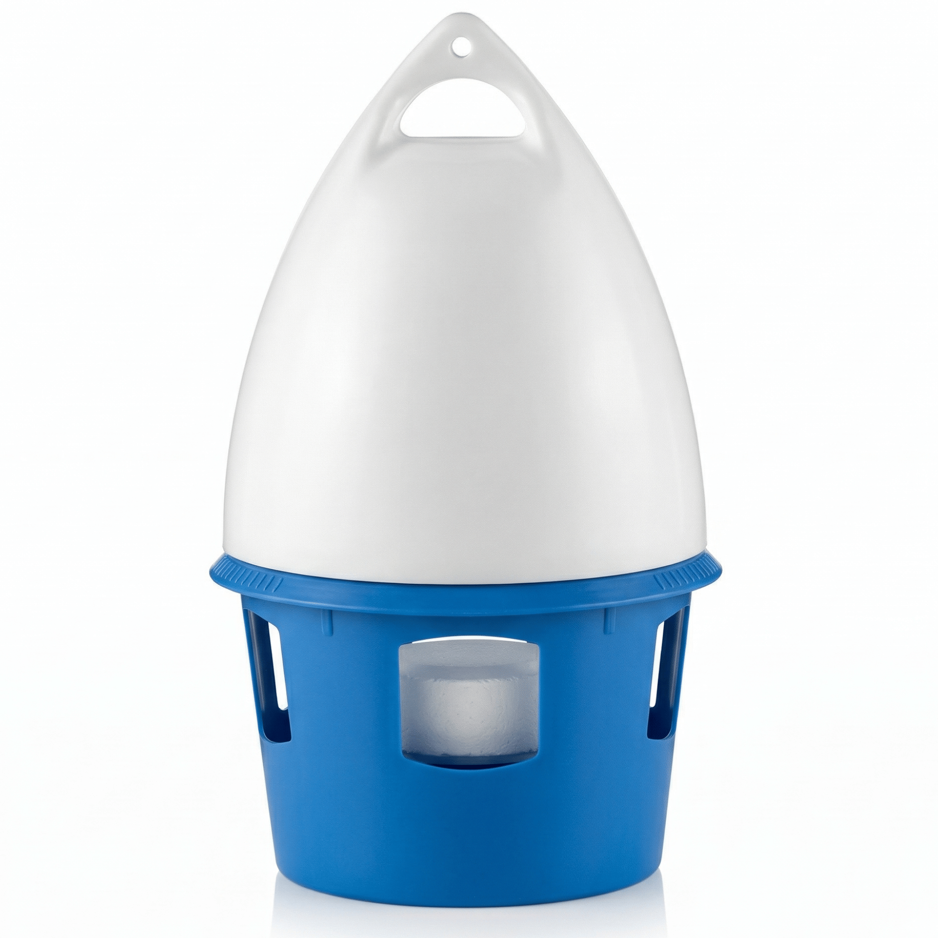 insecttrap, cage, blue, plastic, cone