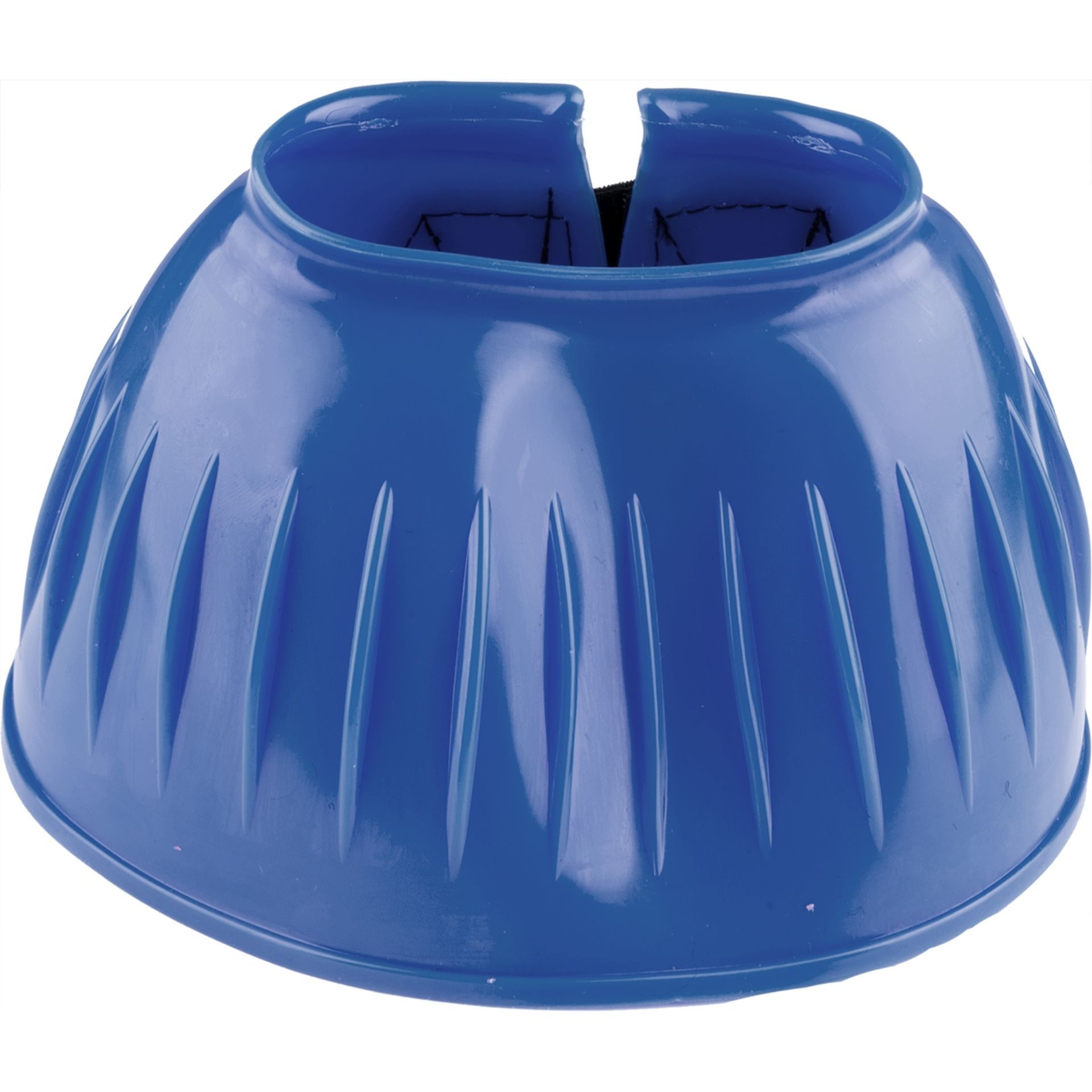 blue, lamp shade, vase, plastic, ribbed