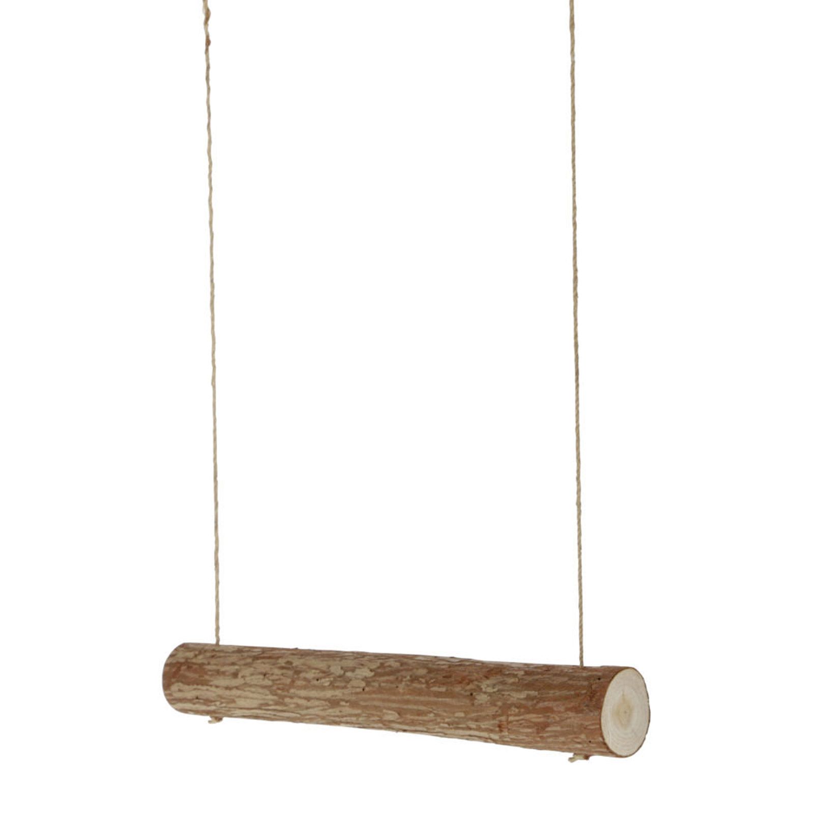 Kerbl Hühnerschaukel für Hühner, 39 cm, mit zwei 300 cm Seilen und Haken