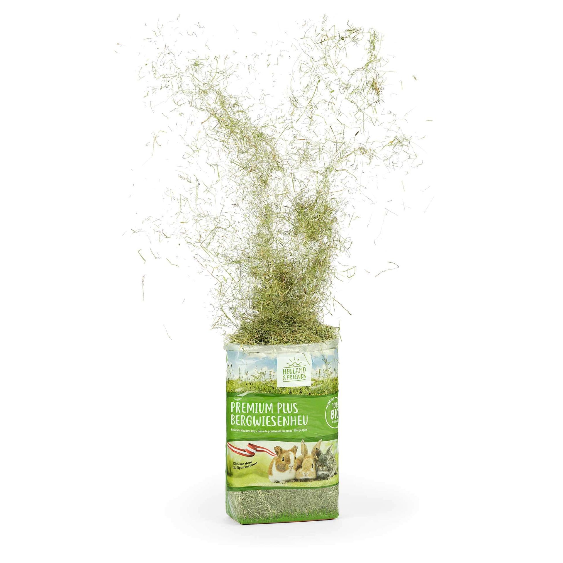 Heuland Organic Hay Premium Plus, packaging