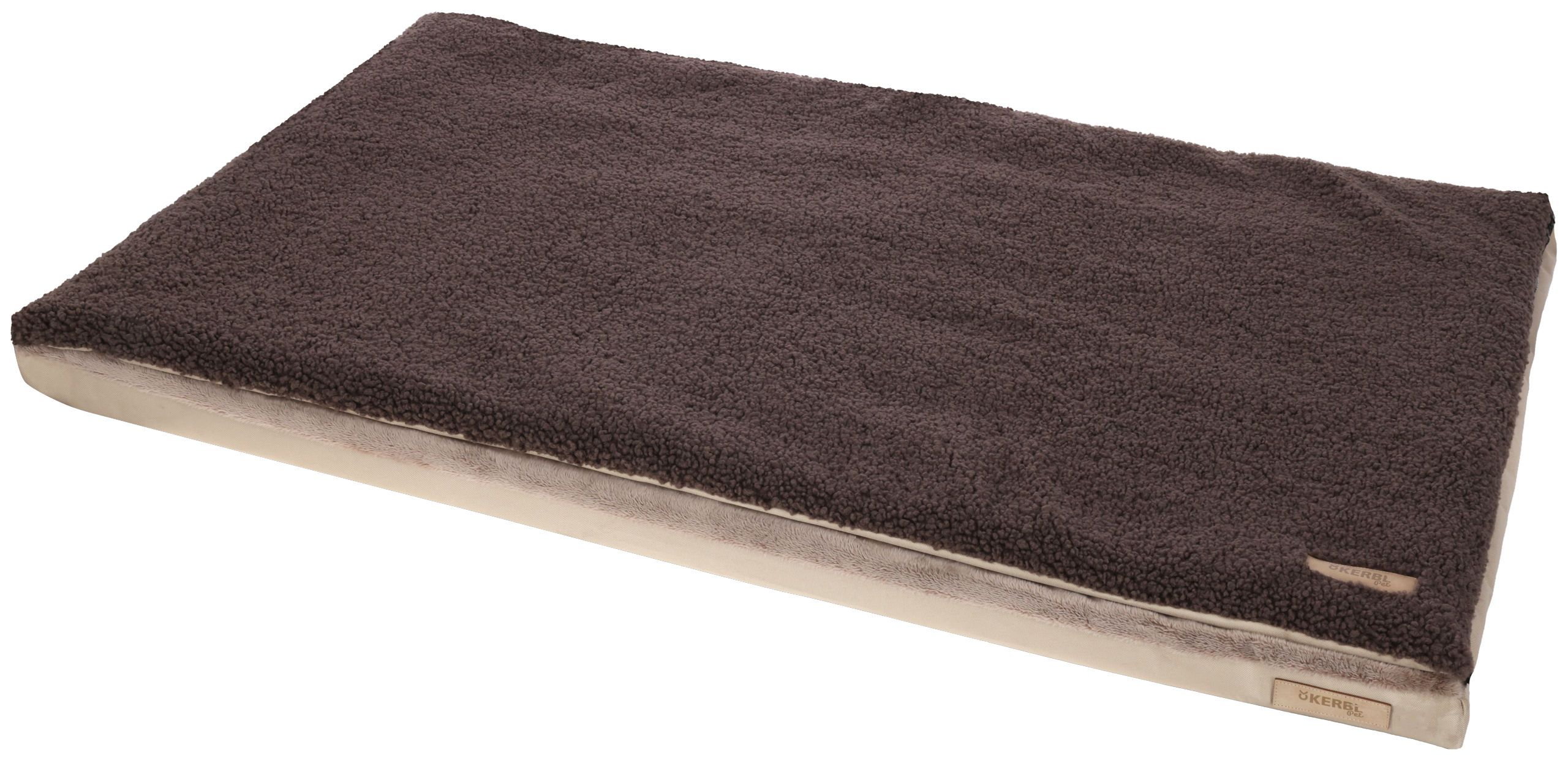 Kerbl Pet Materasso per cani multifunzione 2in1, beige/marrone