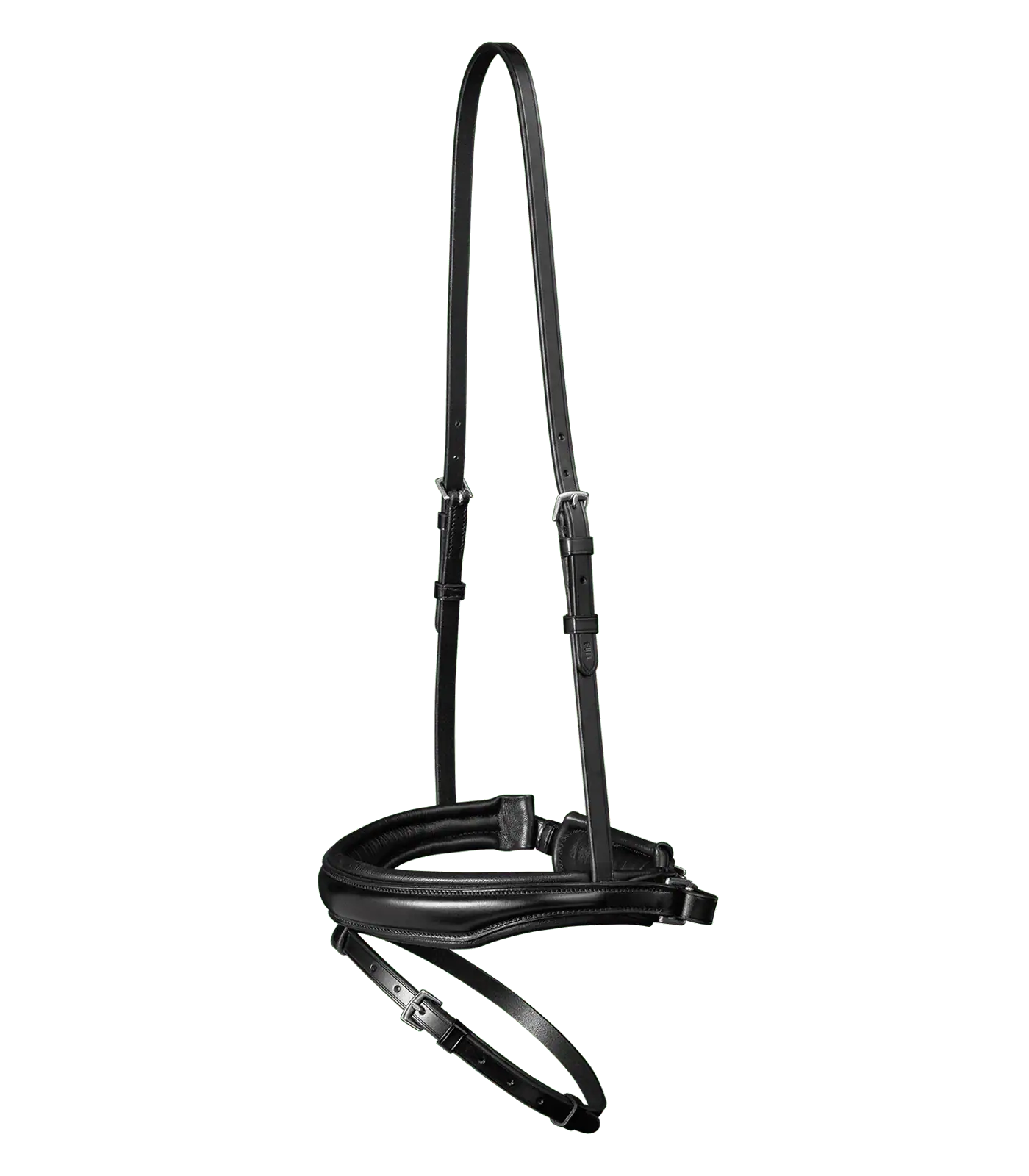 Waldhausen Muserolle S-Line combinée suédoise, cuir italien, noir Full