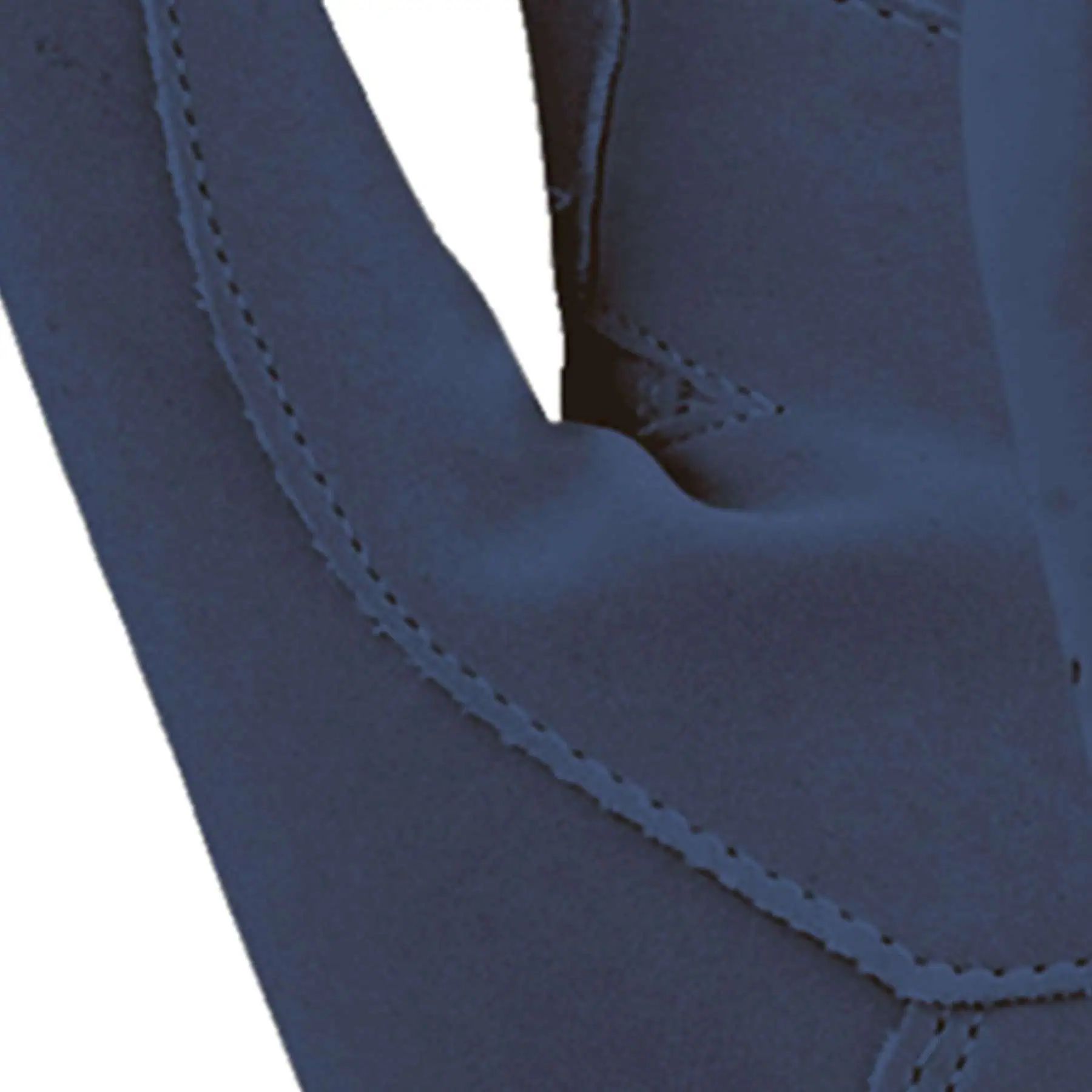 Gant d'équitation ELT Der Vielseitige, aspect daim, scratch, bleu, S