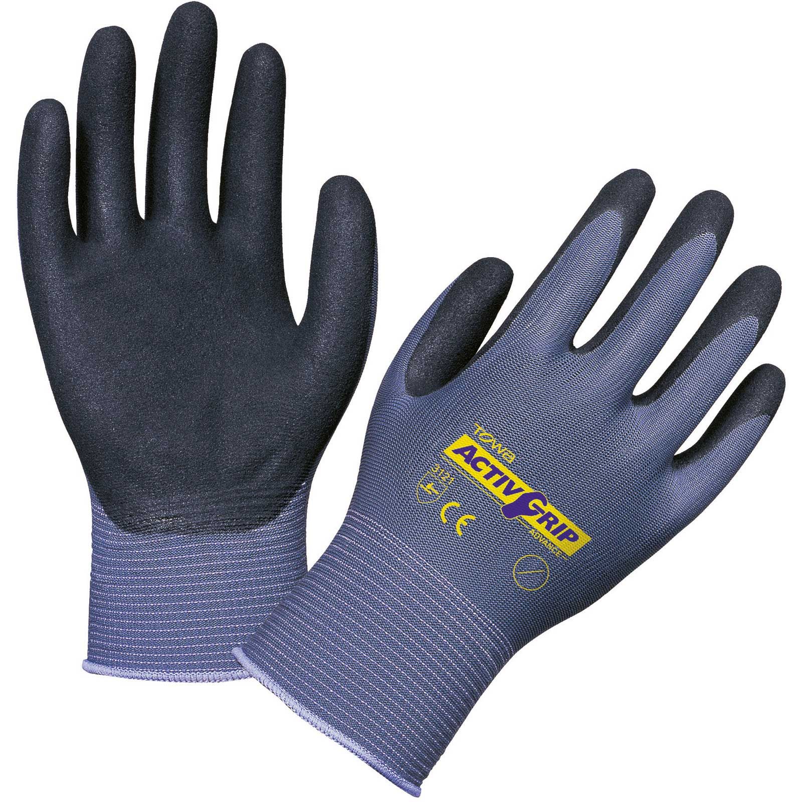 Keron Activ Grip Advance Feinstrickhandschuh, griffig wie Icegrip, Größe 7