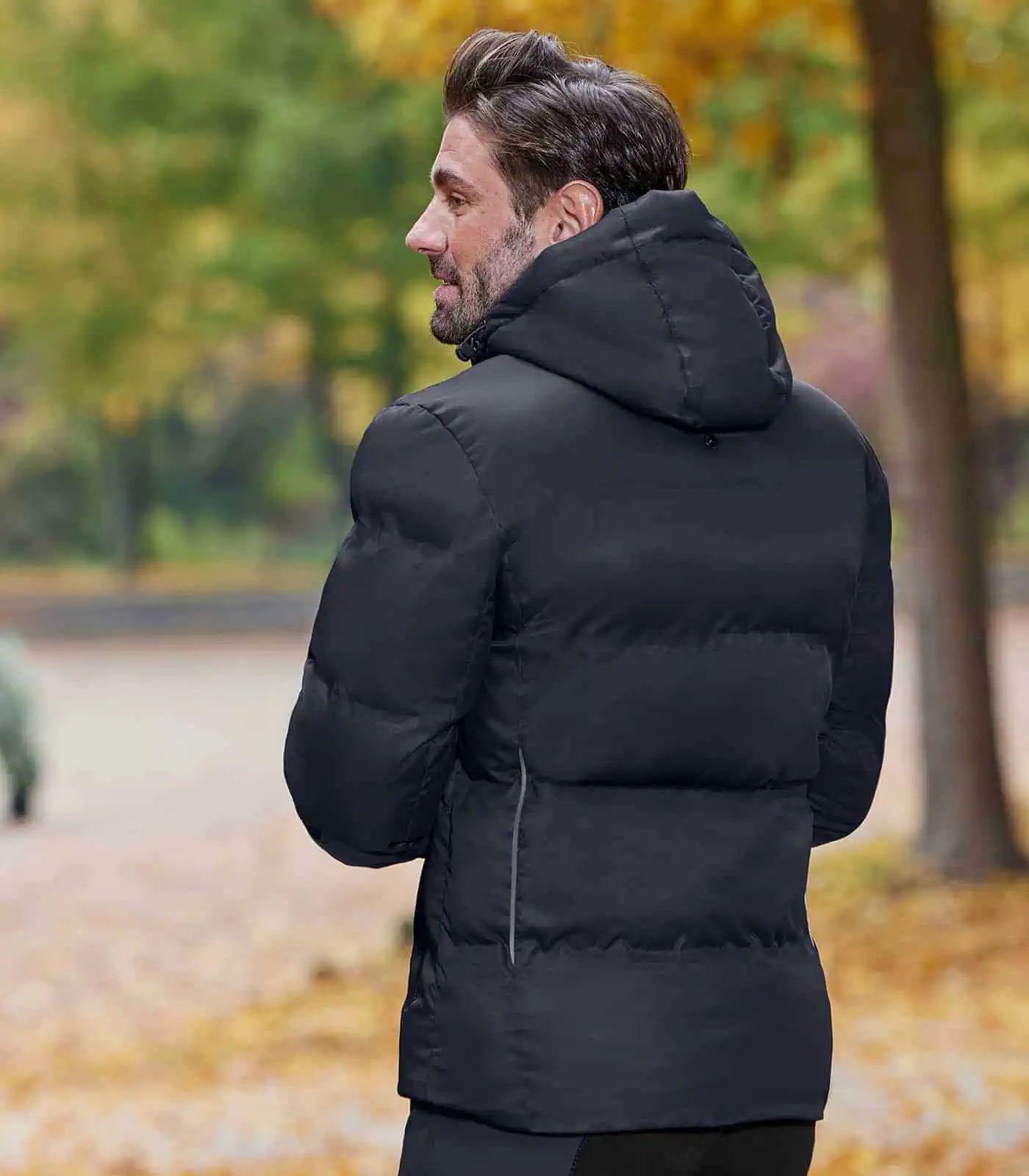 ELT Veste d'hiver légère Montana, homme, imperméable et coupe-vent, bleu profond, S