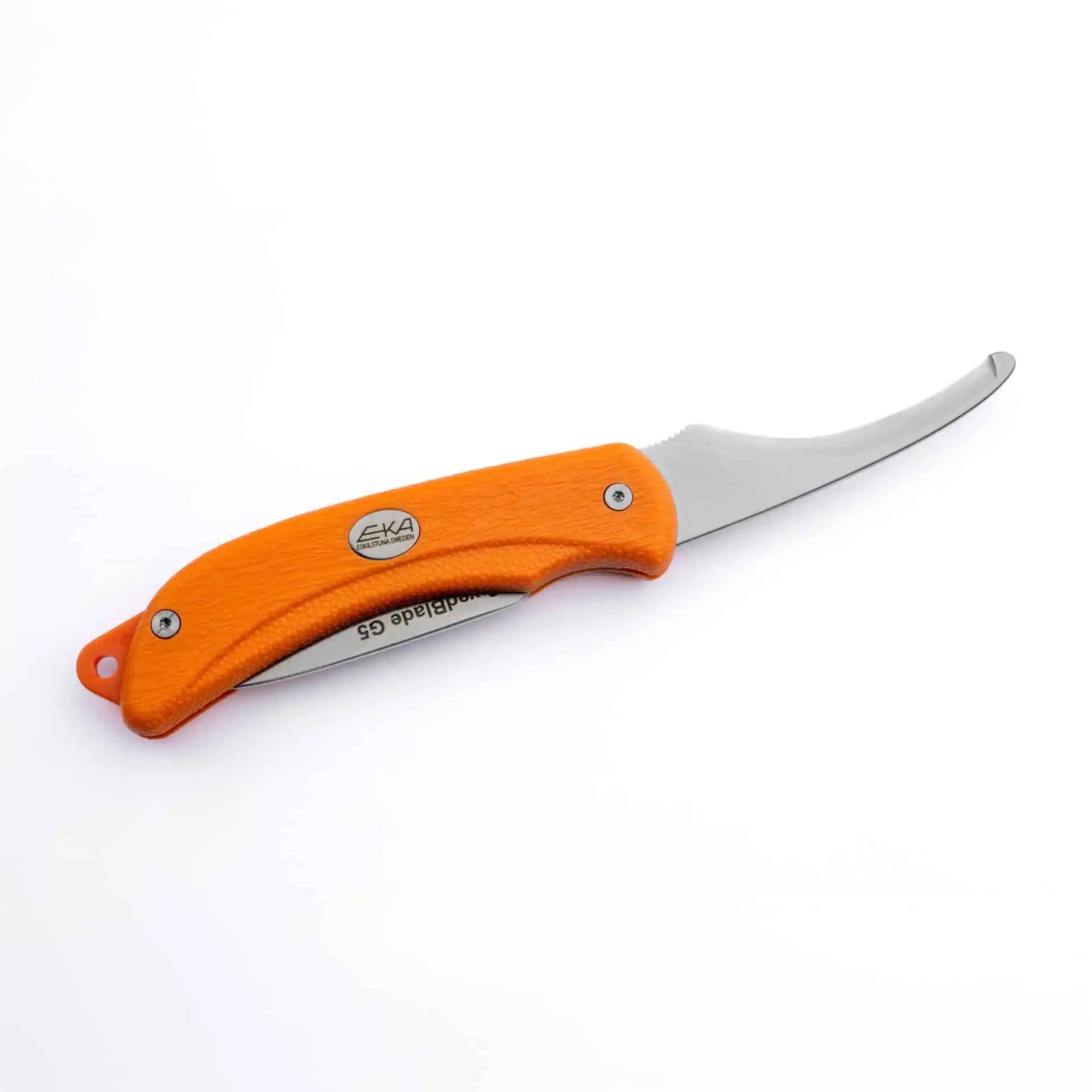 Couteau EKA SwedBlade G5 - Couteau de chasse à lame interchangeable, vue de côté