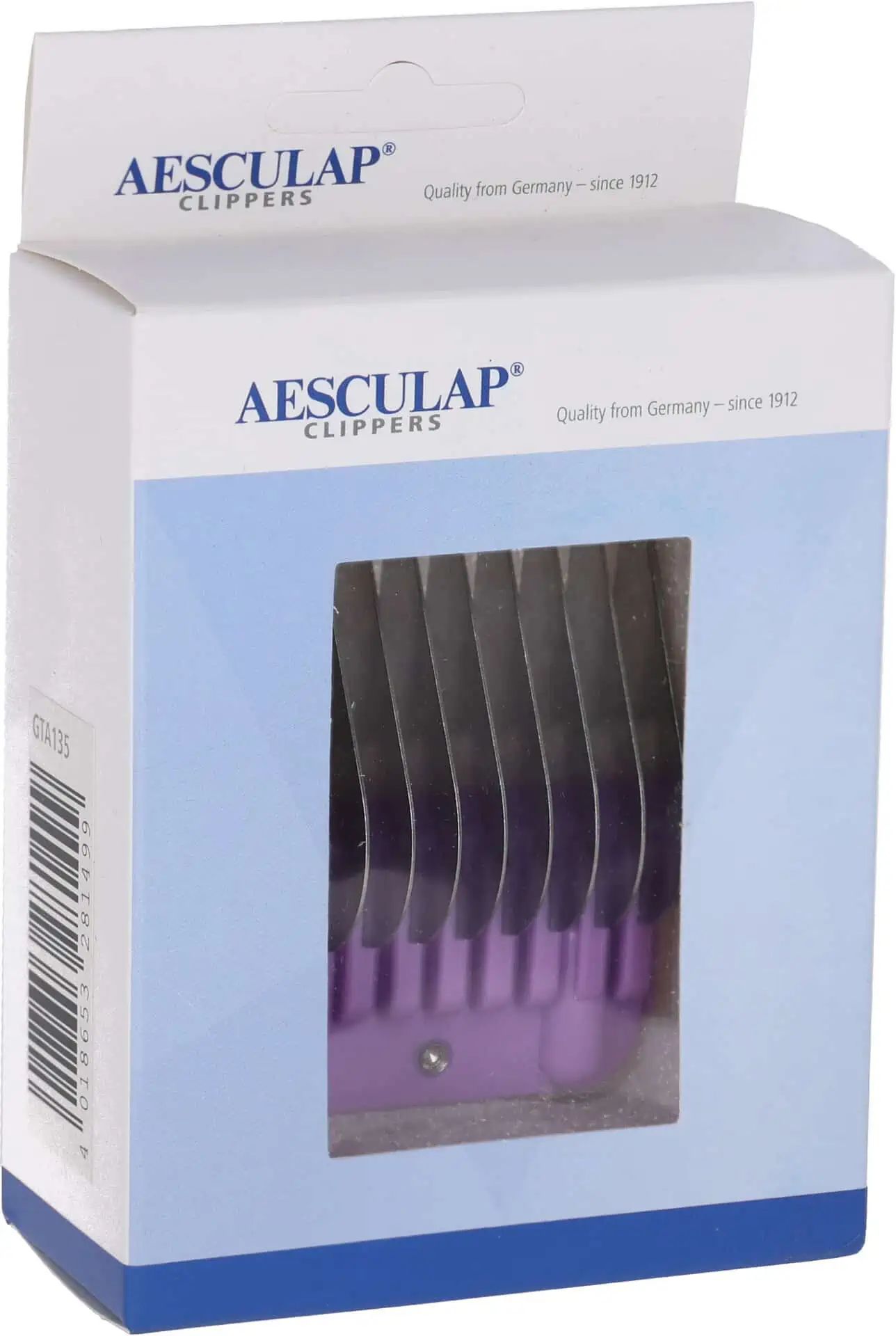Aesculap SnapOn-kamfäste, kamtänder i rostfritt stål, förpackning