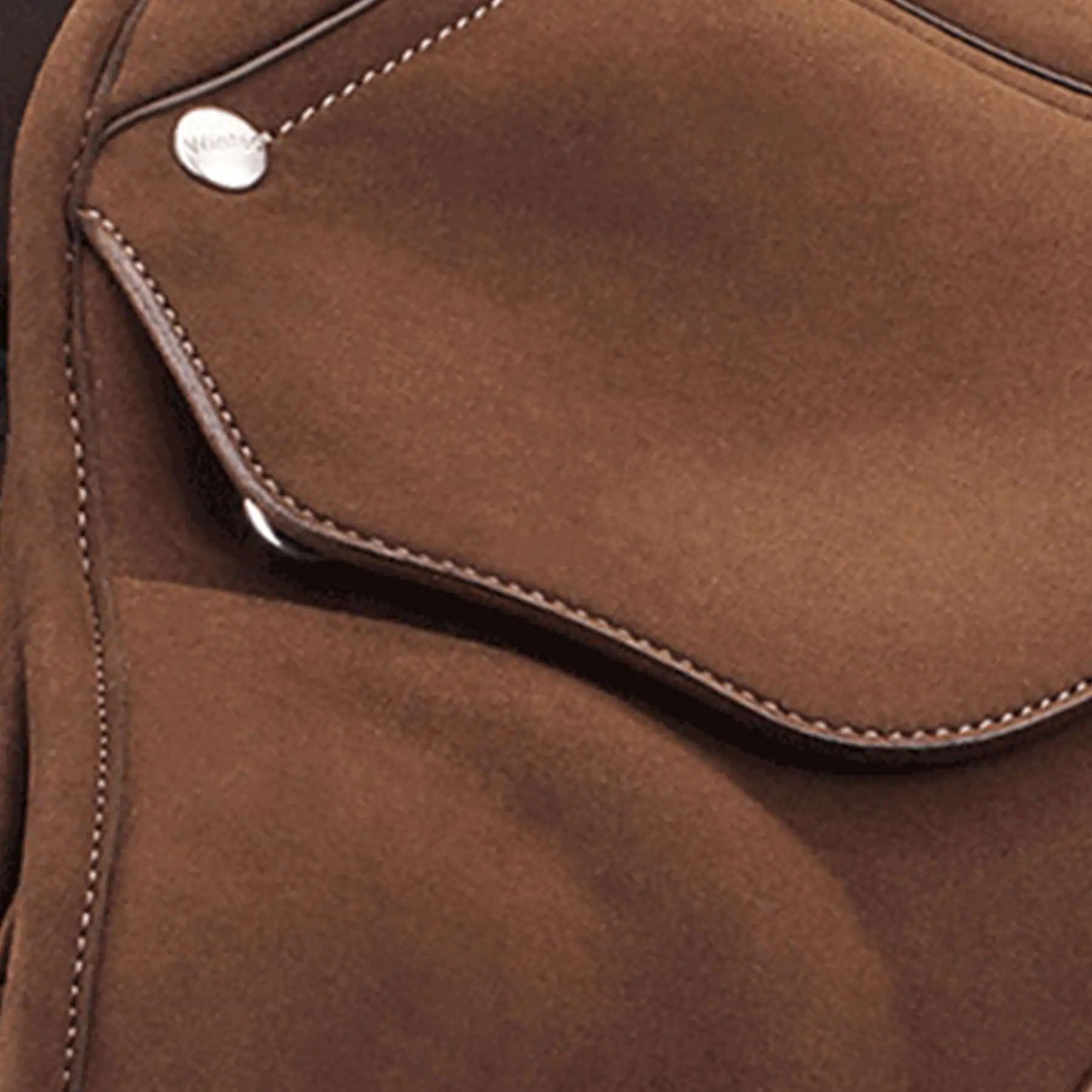 Selle mixte Wintec 2000 HART, marron, avec coussin CAIR, détail, fermeture