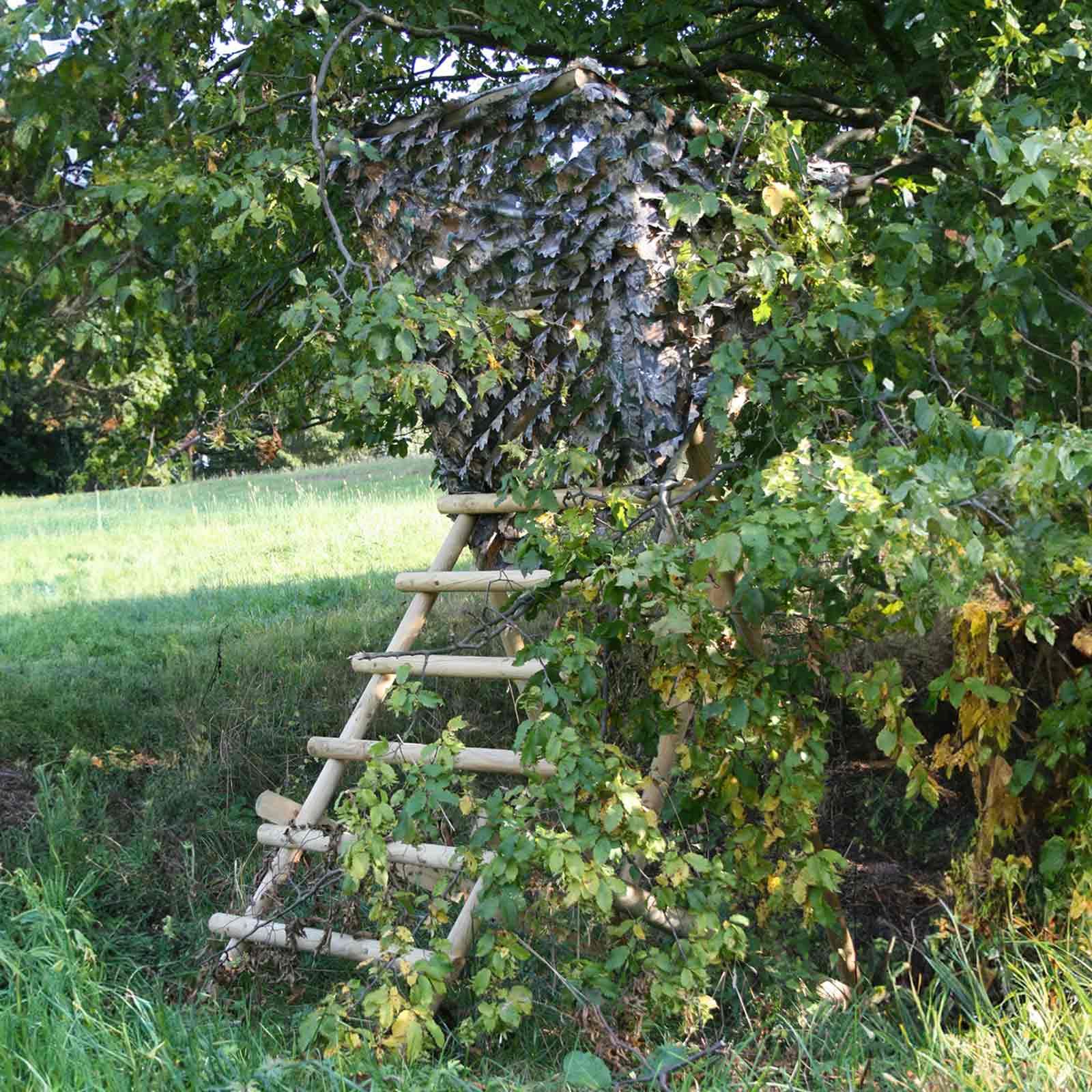 Camo Net 1,5 x 3m, i användning