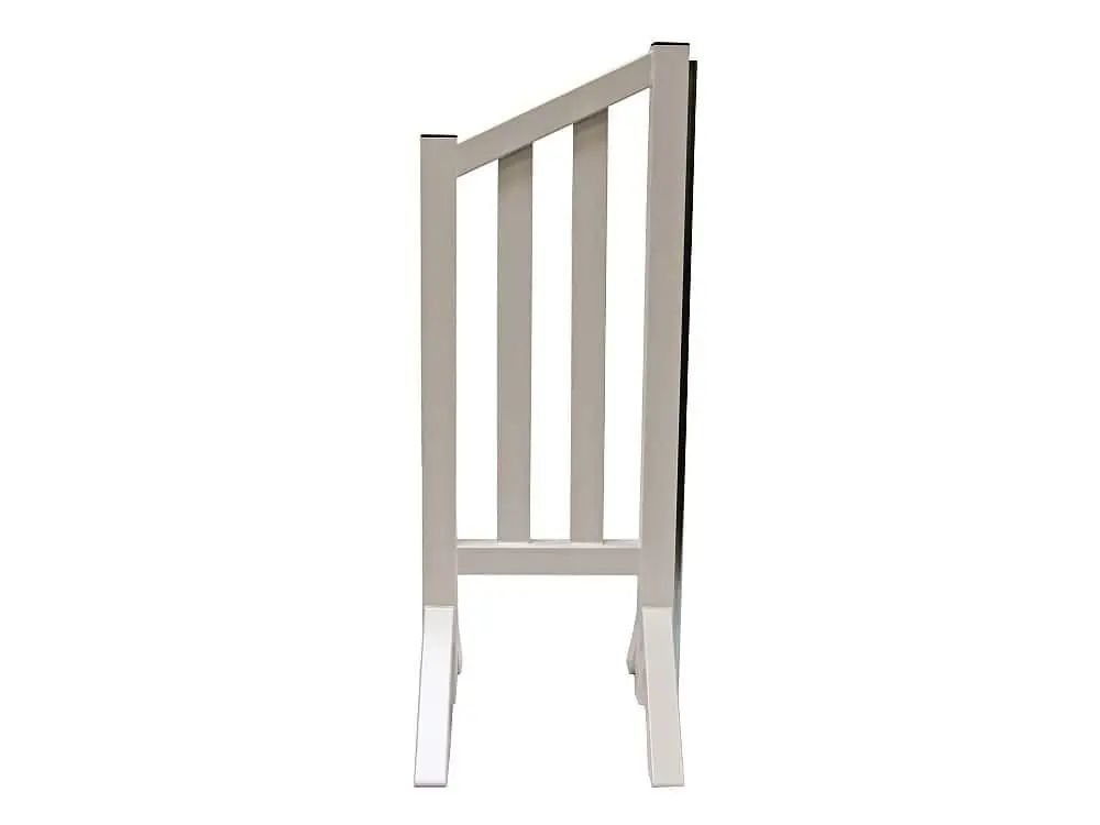 Fangständer aus Aluminium weiß