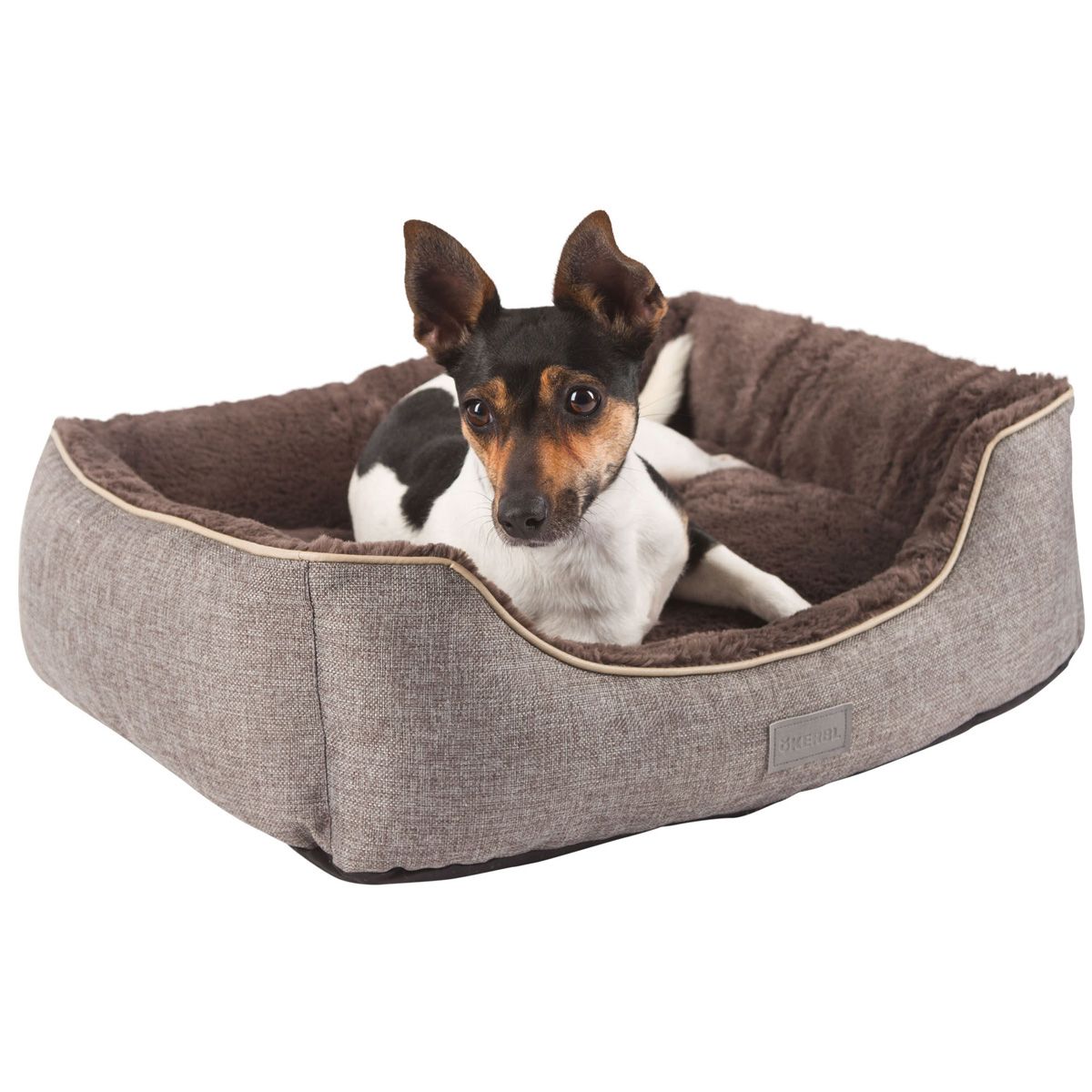 Kerbl Samuel Puha Ágy Kutyáknak és Macskáknak, Plüss Huzattal, Mosható, 60 cm