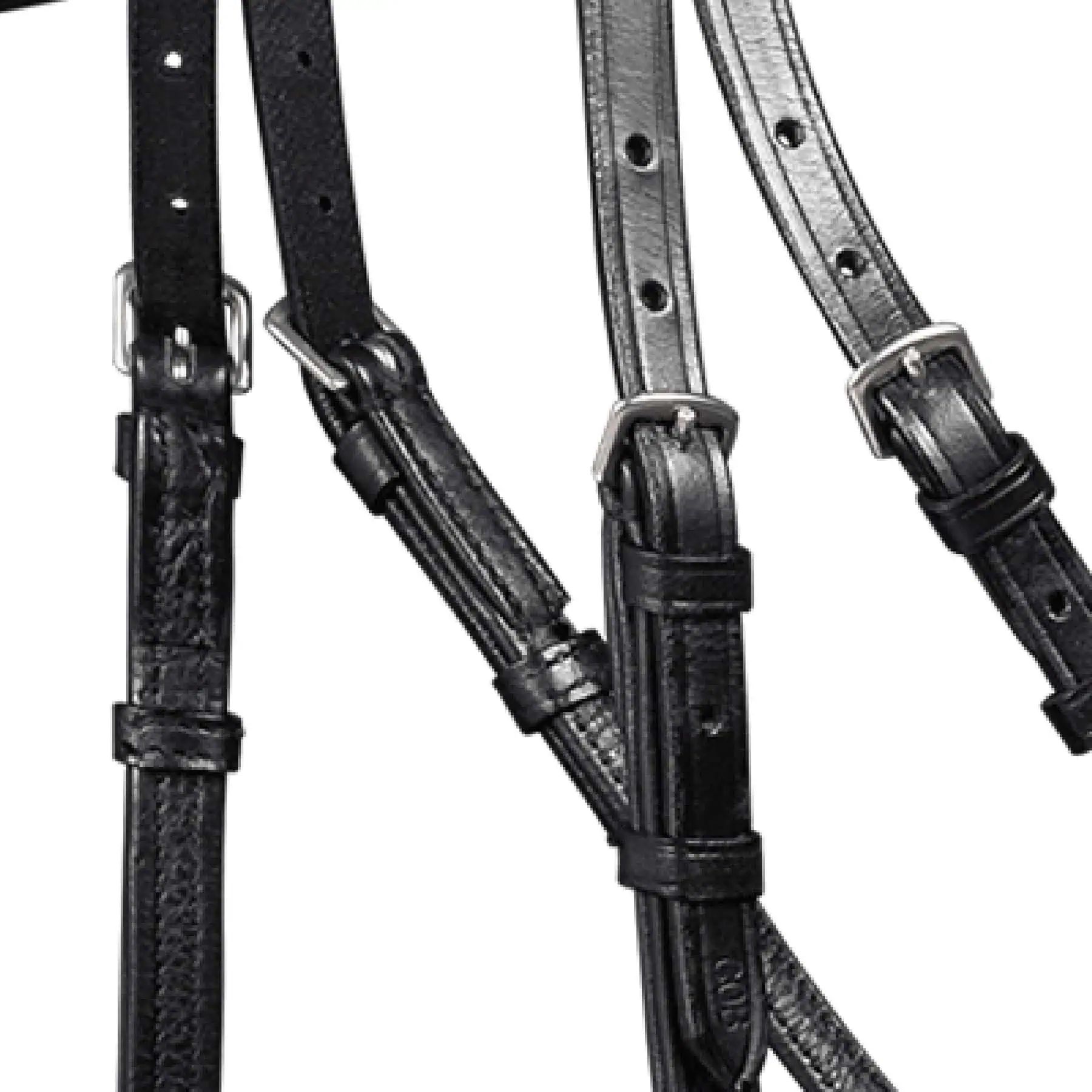 Waldhausen X-Line Bridon sans mors Supersoft, noir, FULL