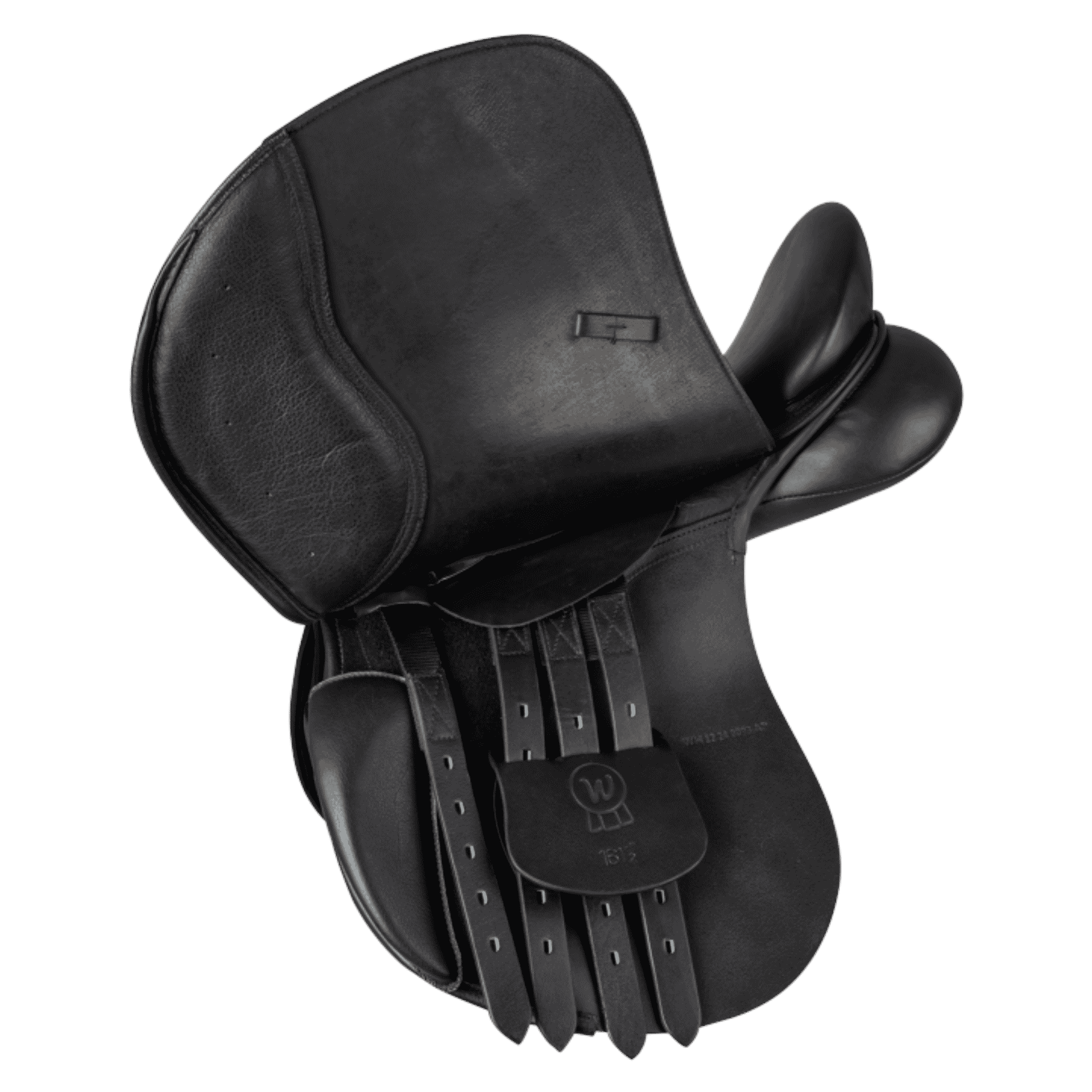 saddle, black, english, equestrian, girth?